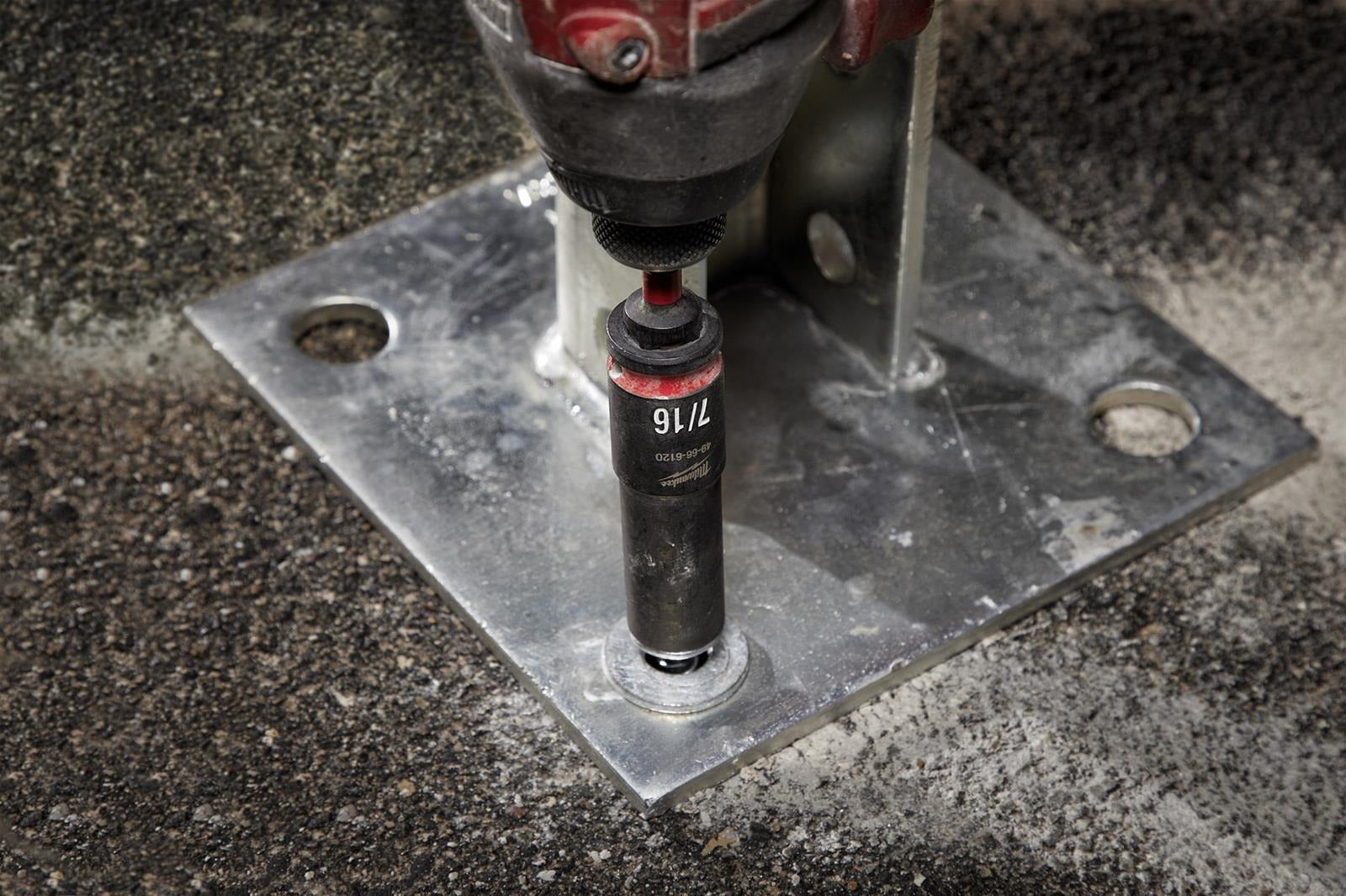 Milwaukee Electric Tool Socket Adapter Set 1/4" - 3Pc