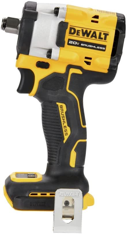 Dewalt Atomic 20V Max Clé à chocs sans fil 1/2" avec enclume à anneau - Outil seul
