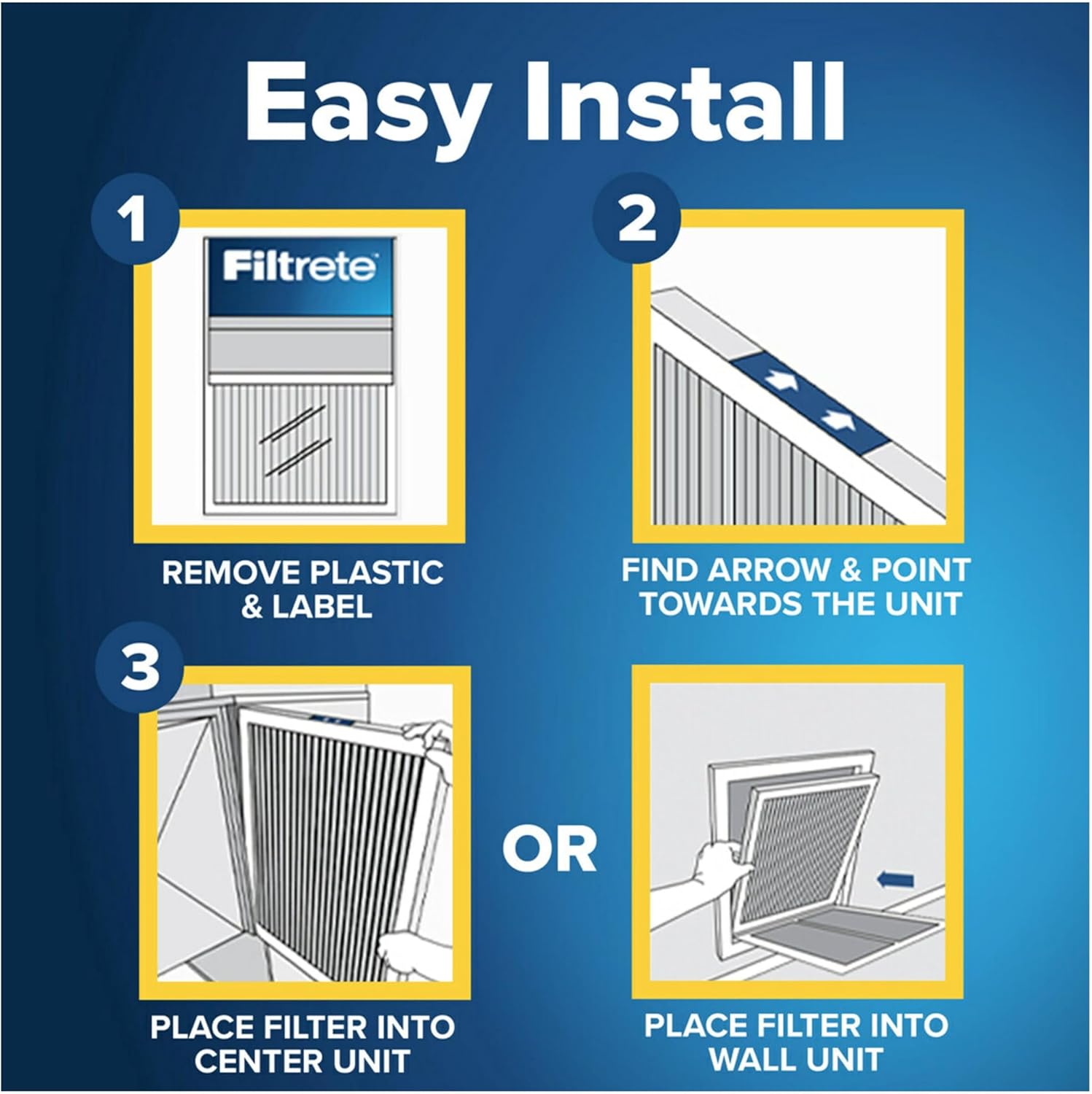 Filtrete 14 x 20 x 1 MPR1000 Premium Furnace Filters - 6 Pack