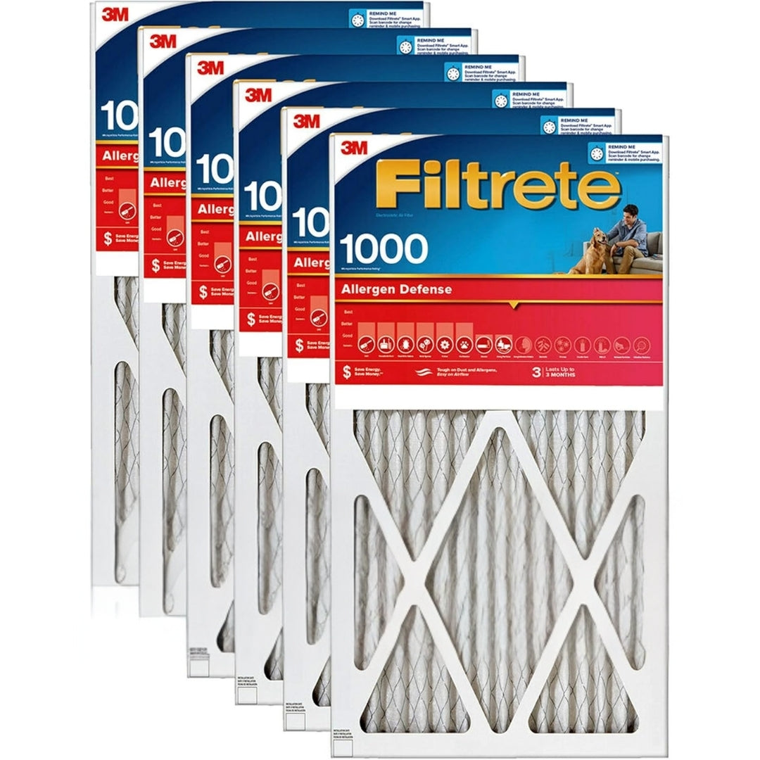 Filtrete 14 x 20 x 1 MPR1000 Premium Furnace Filters - 6 Pack