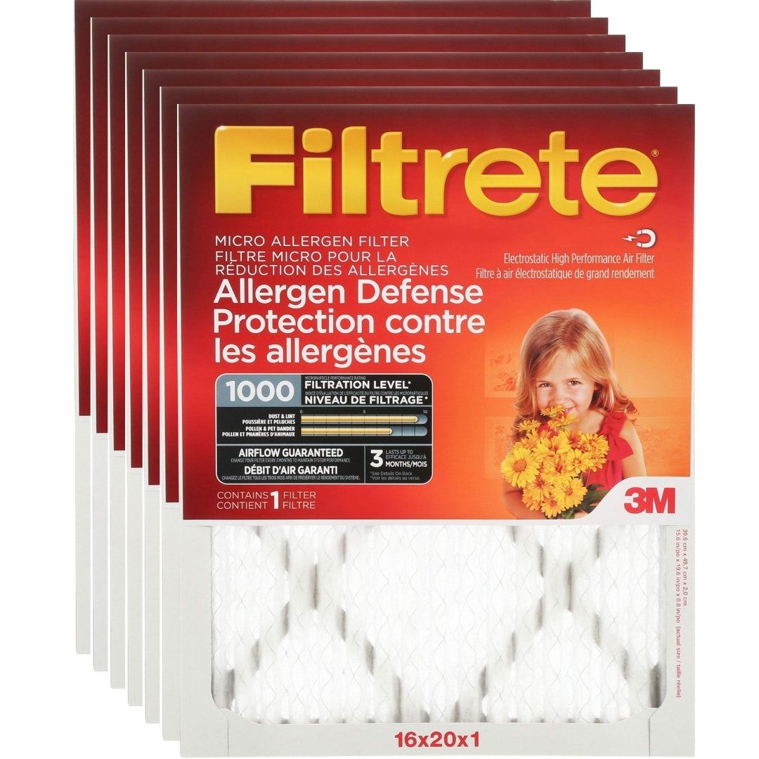 Filtrete 16 x 20 x 1 MPR1000 Furnace Filter - 6 Pack