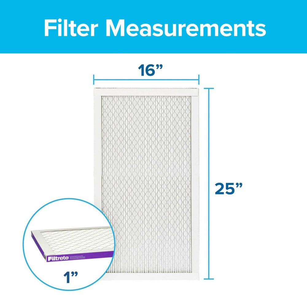 Filtrete 16 x 25 x 1 MPR1500 Furnace Filter - 6 Pack