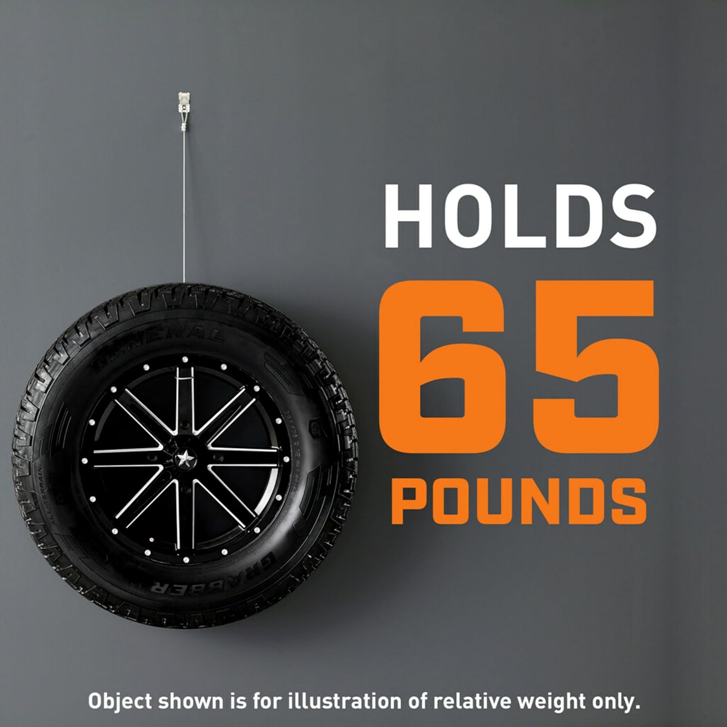 3M Claw Drywall Picture Hanger Holds 65Lbs - 2 Markers