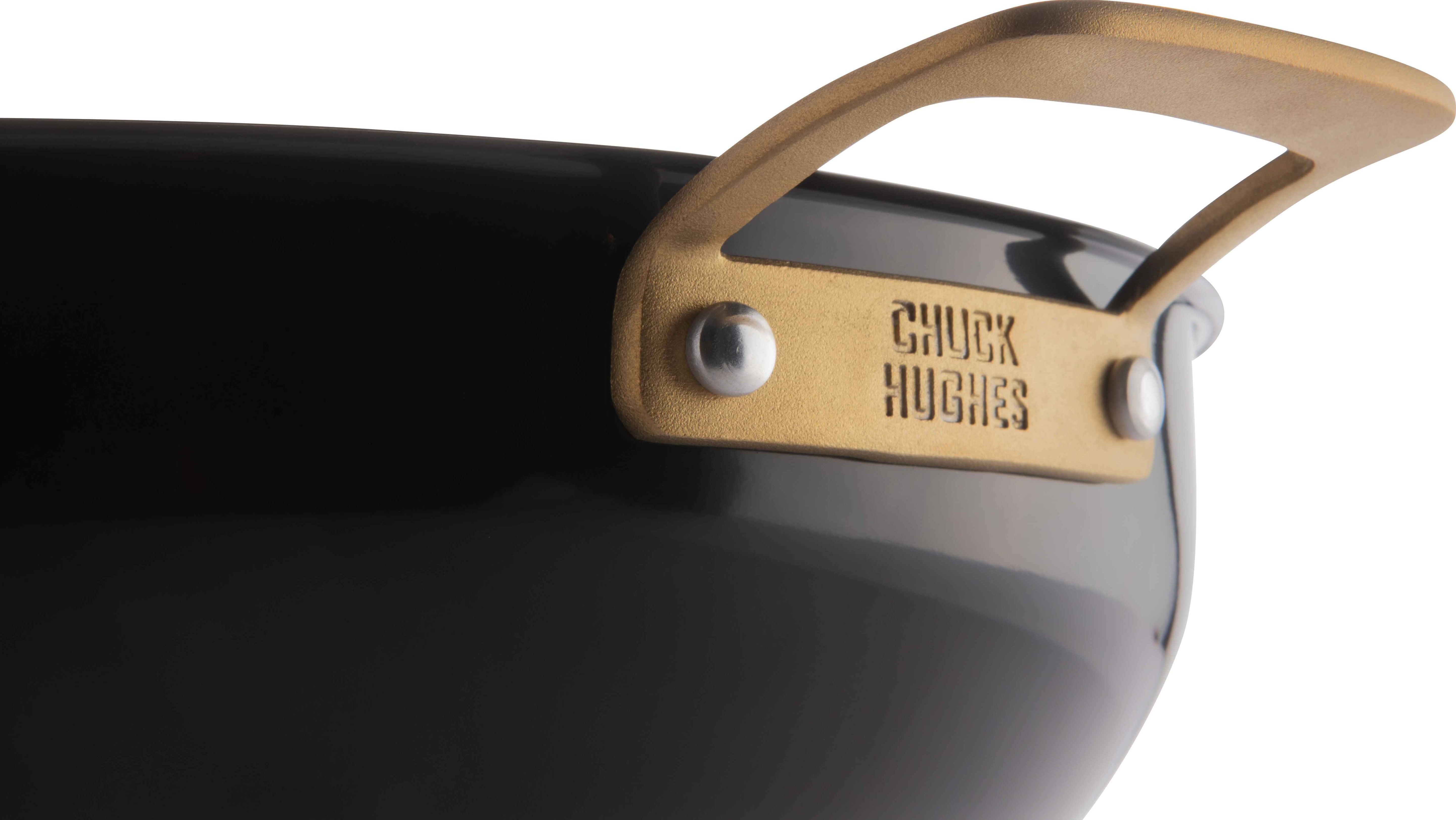 Chuck Hughes Black Crab Skillet Non-Stick 12"