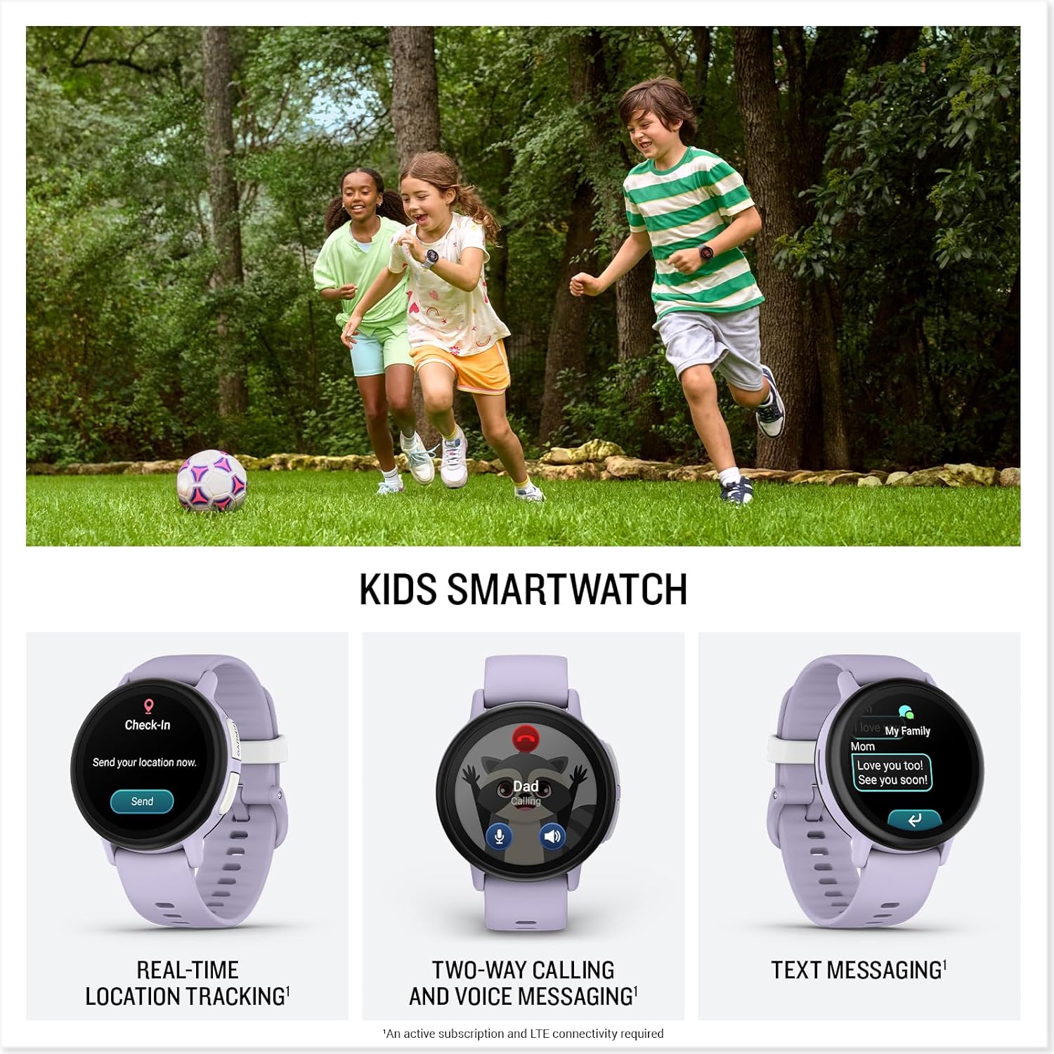 Garmin Bounce2 Smartwatch LightPurple