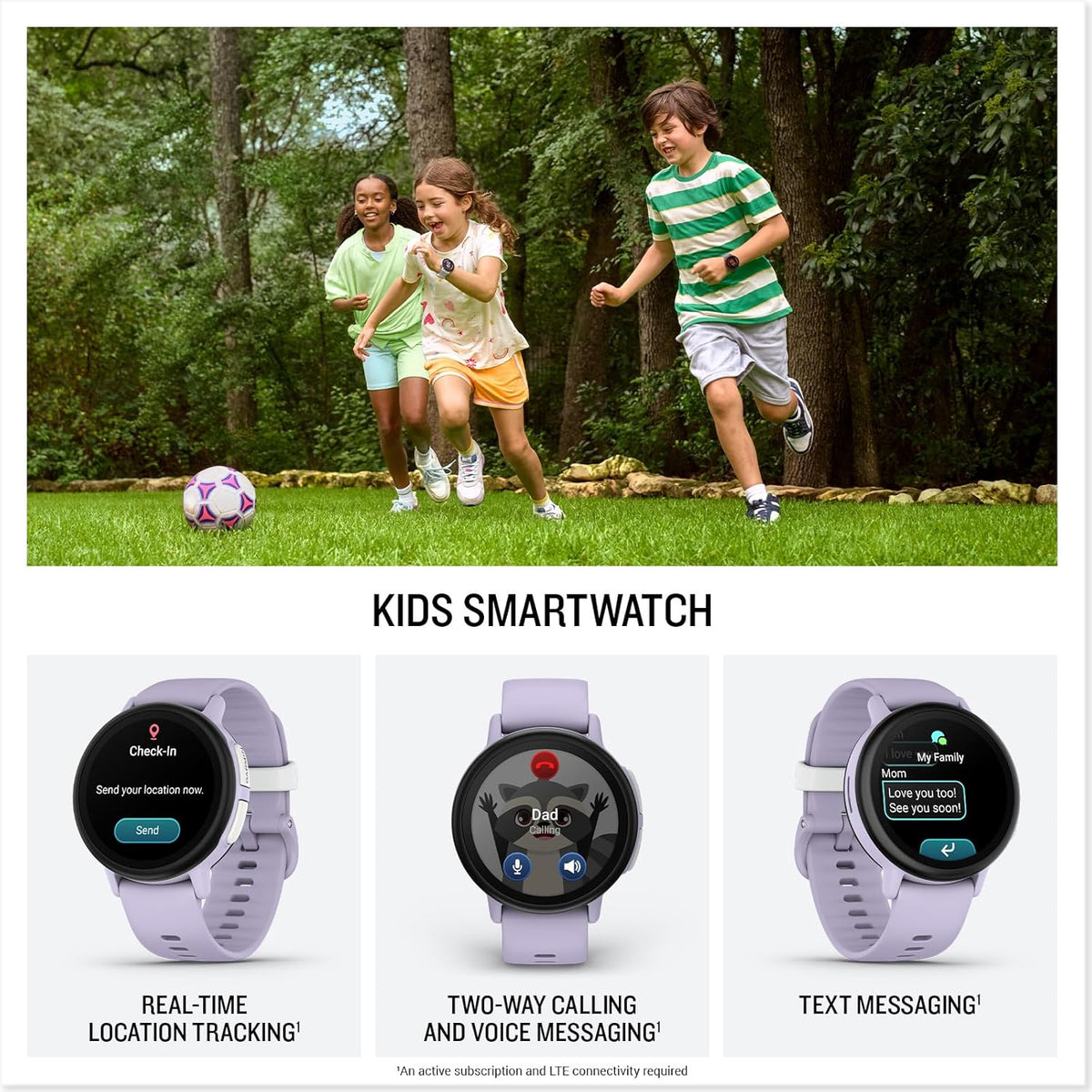 Garmin Bounce2 Smartwatch LightPurple