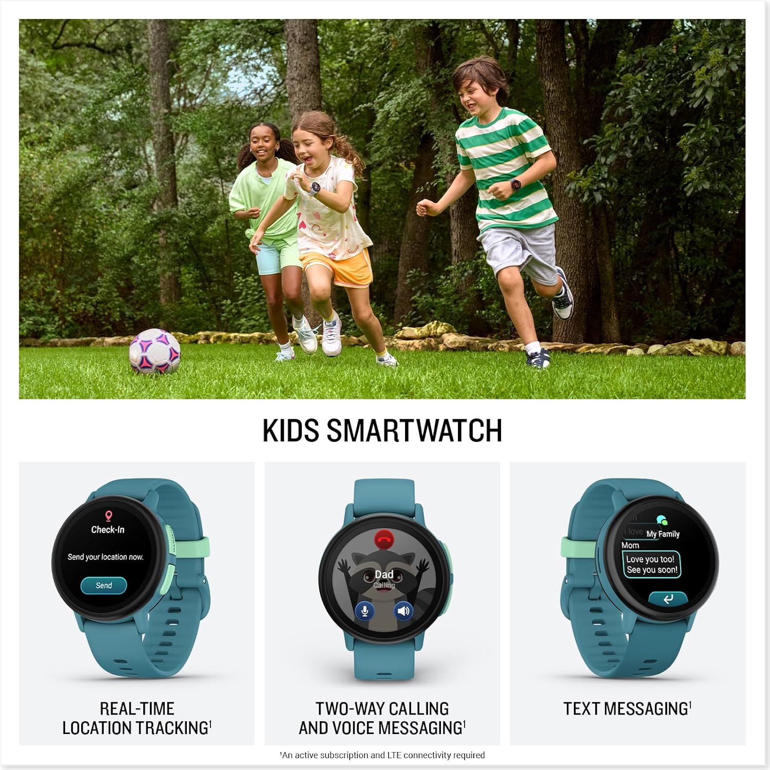 Garmin Bounce2 Smartwatch Turquoise