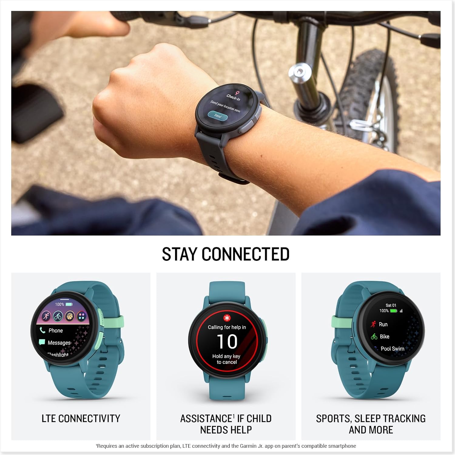 Garmin Bounce2 Smartwatch Turquoise