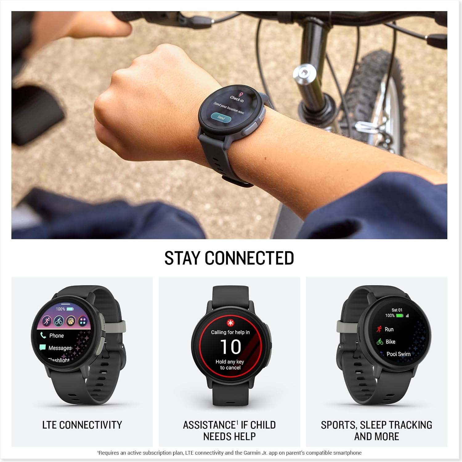 Garmin Bounce2 Smartwatch Gris ardoise