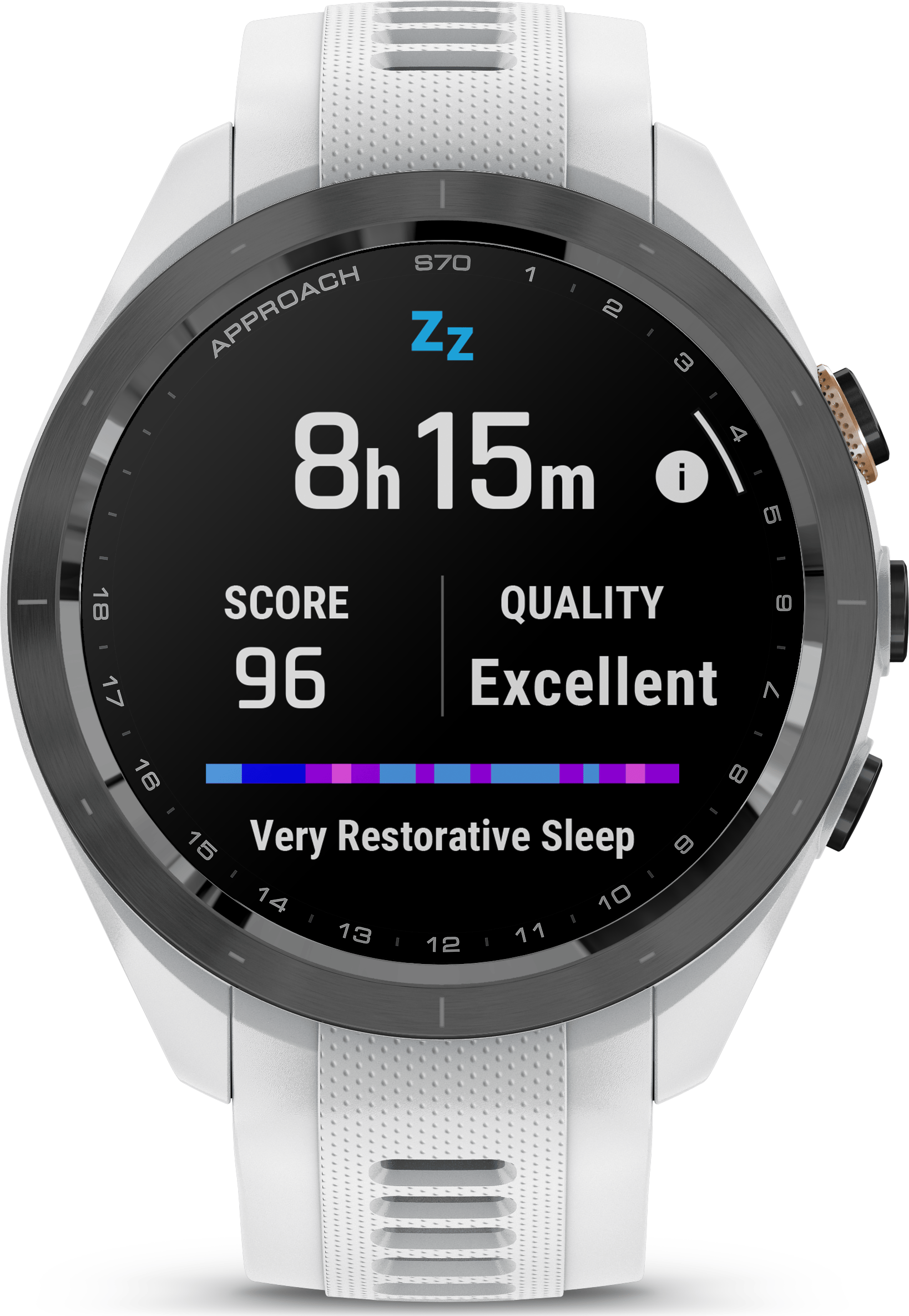Garmin Approach S70 42mm - Black Peach