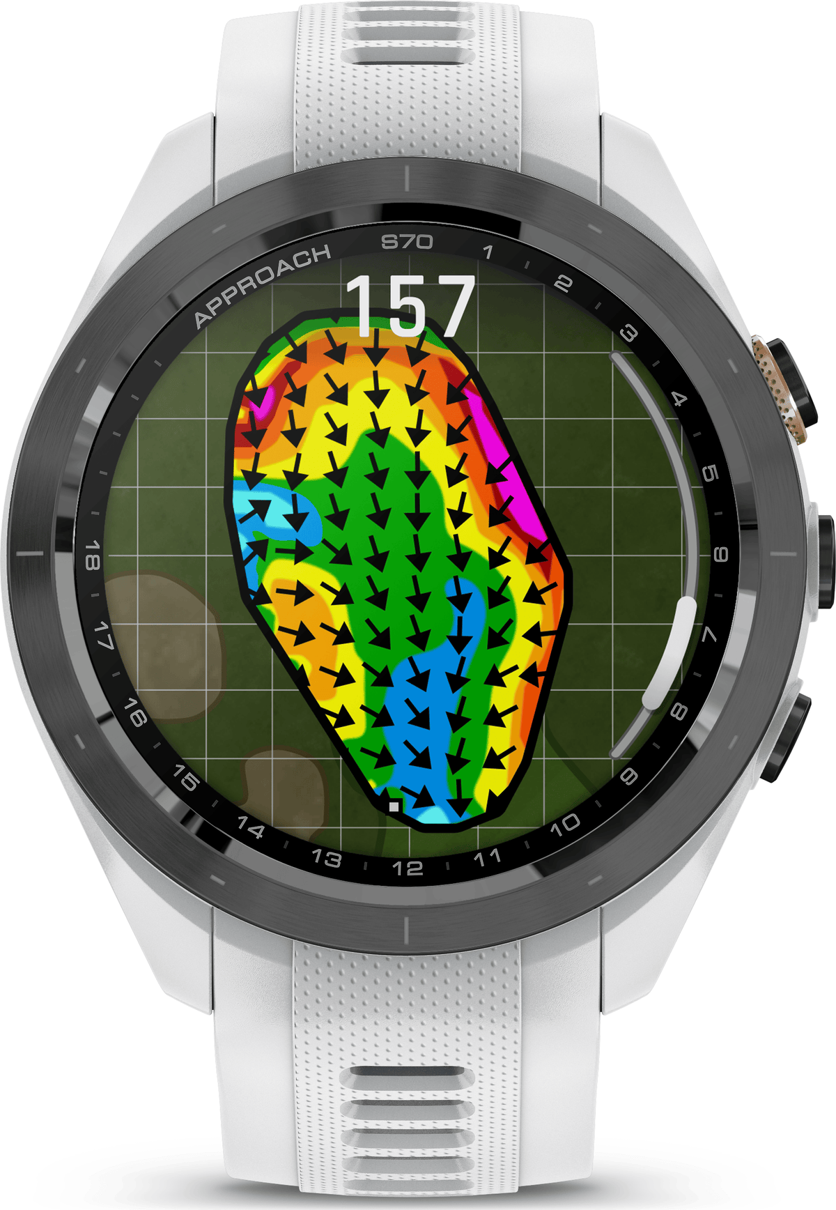 Garmin Approach S70 42mm - Noir Peach