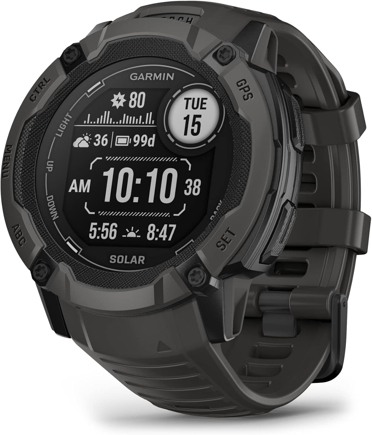 Garmin Instinct 2X Solar Watch - Graphite