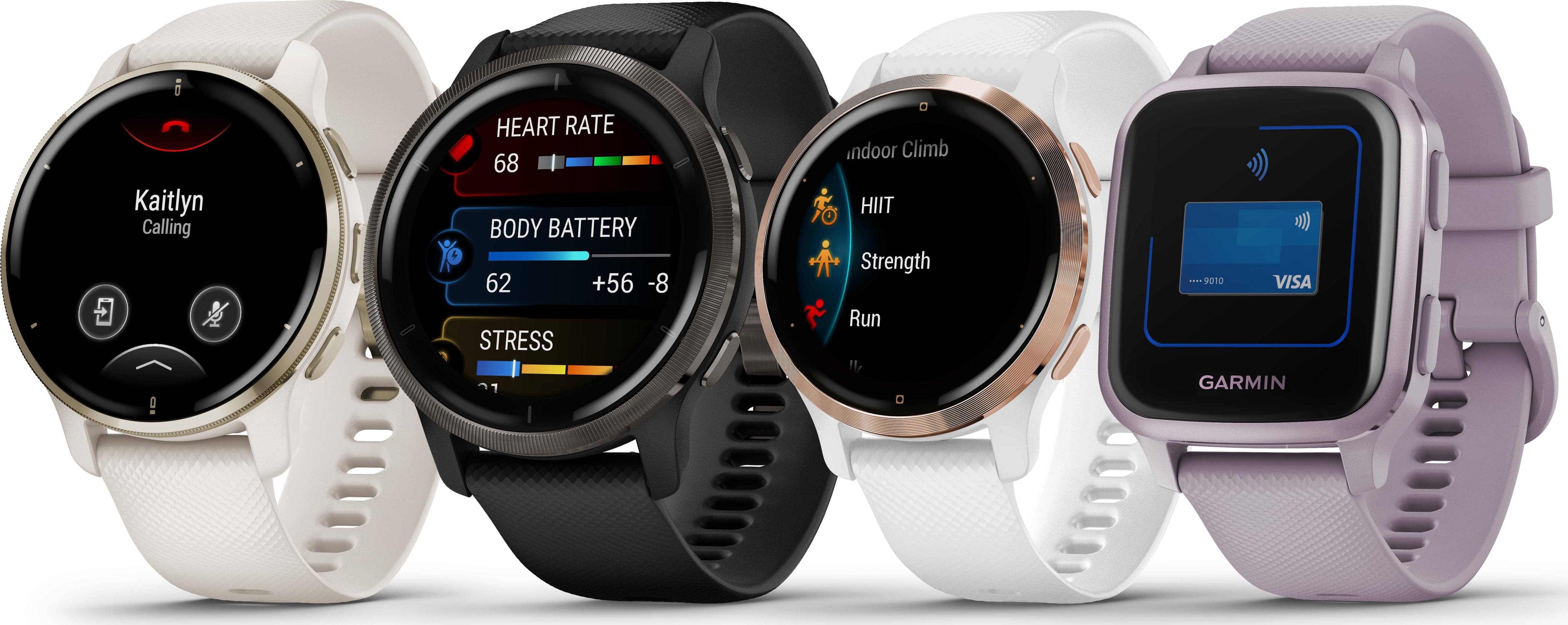 Garmin Venu 2 45mm Smartwatch Noir