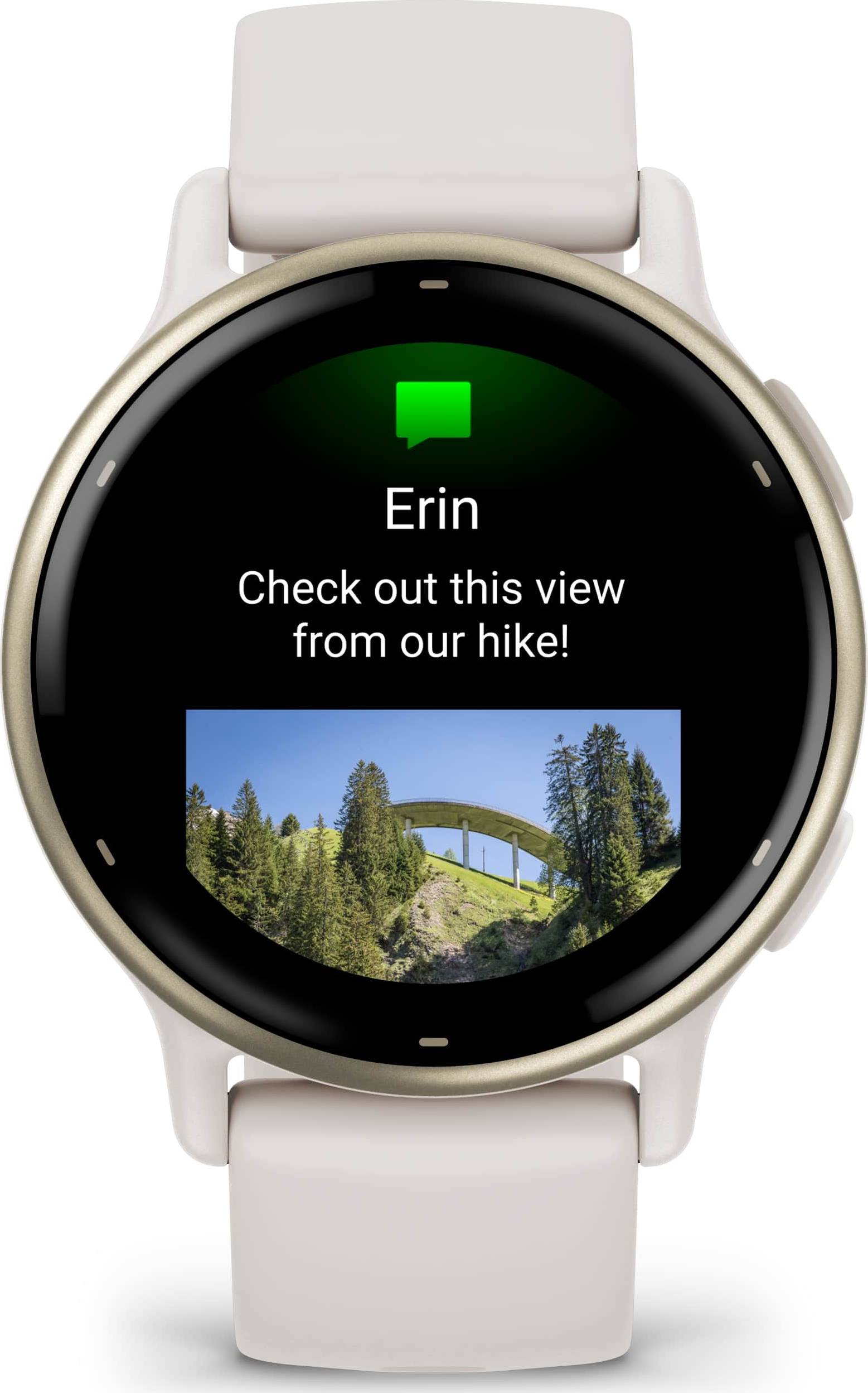 Garmin Smartwatch Vivoactive 5 avec GPS - Creamgold