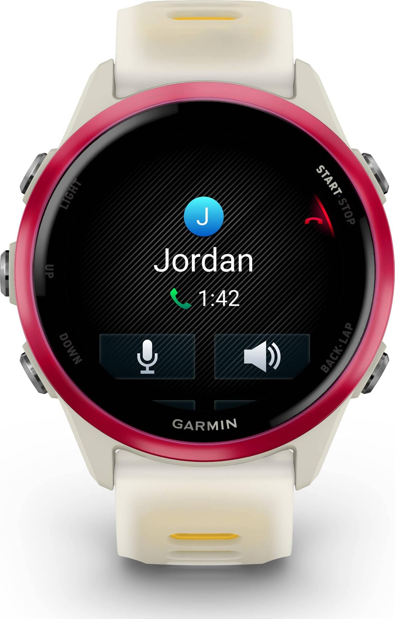 Garmin Forerunner 570 42mm - Bone Raspberry Mango