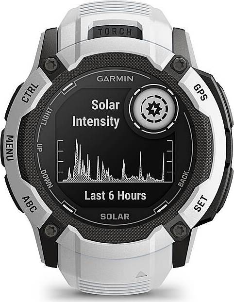 Garmin Instinct 2X Solar GPS Smartwatch - Whitestone