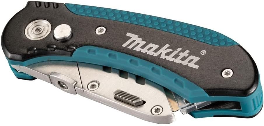 Makita Quick Change Folding Utility Knife - 10 Blades