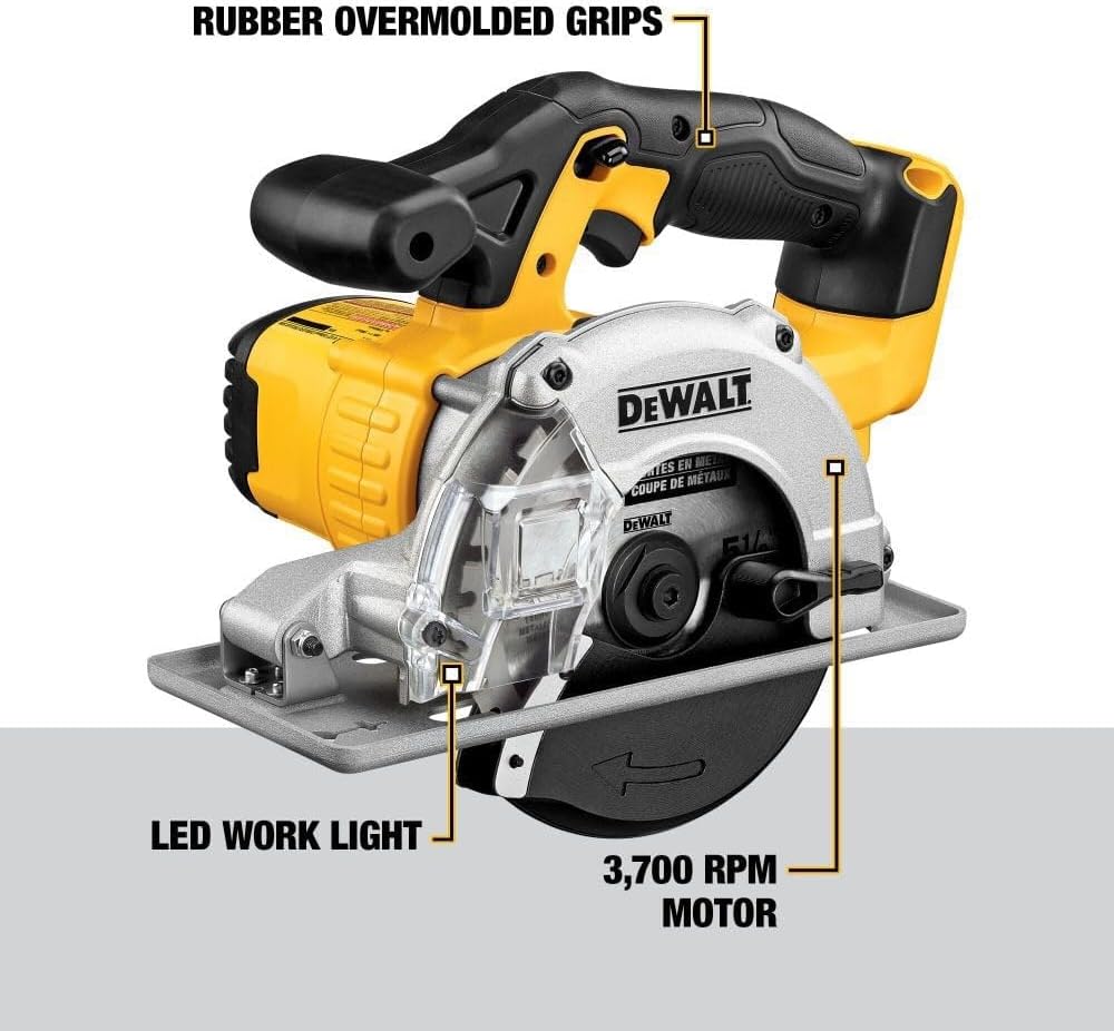 Dewalt 20V Max Metal Cutting Circular Saw - Outil seul
