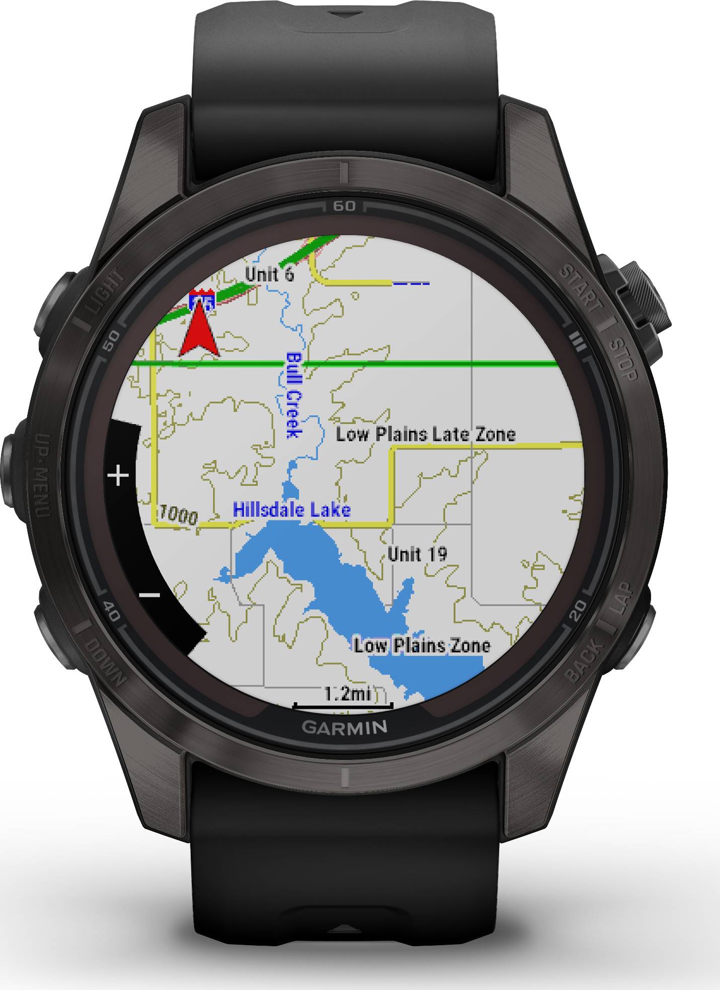 Garmin Fenix 7S Pro Sapphire Solar Multisport GPS Smartwatch - Black