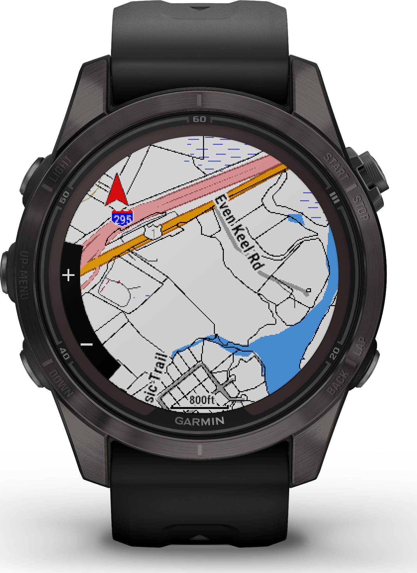 Garmin Fenix 7S Pro Sapphire Solar Multisport GPS Smartwatch - Black