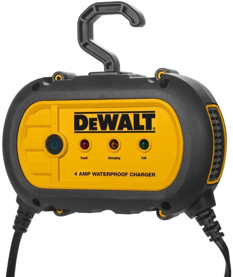 Chargeur/entretien de batterie étanche Dewalt entièrement automatique de 4 ampères 12V