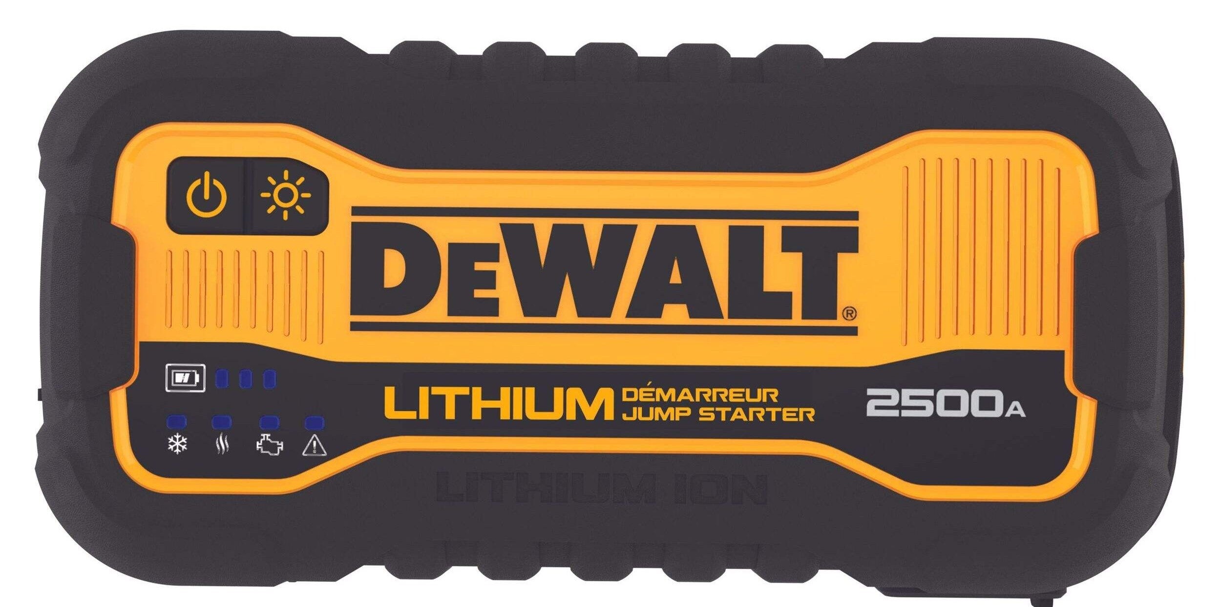 Dewalt 2500 Peak Amp Portable Lithium Jump Starter