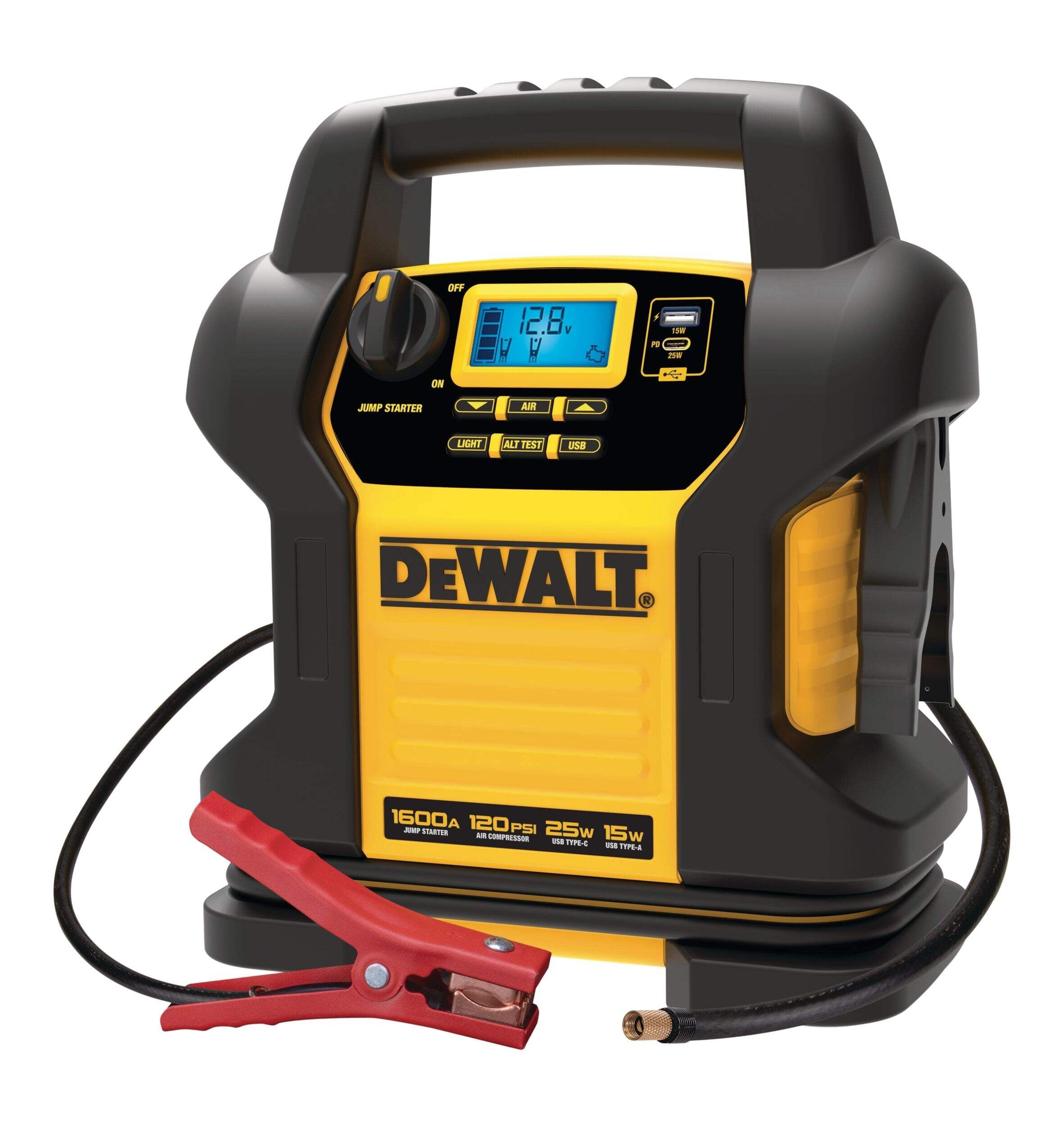 Dewalt Type 3 Digital Portable Power Station Jump Starter