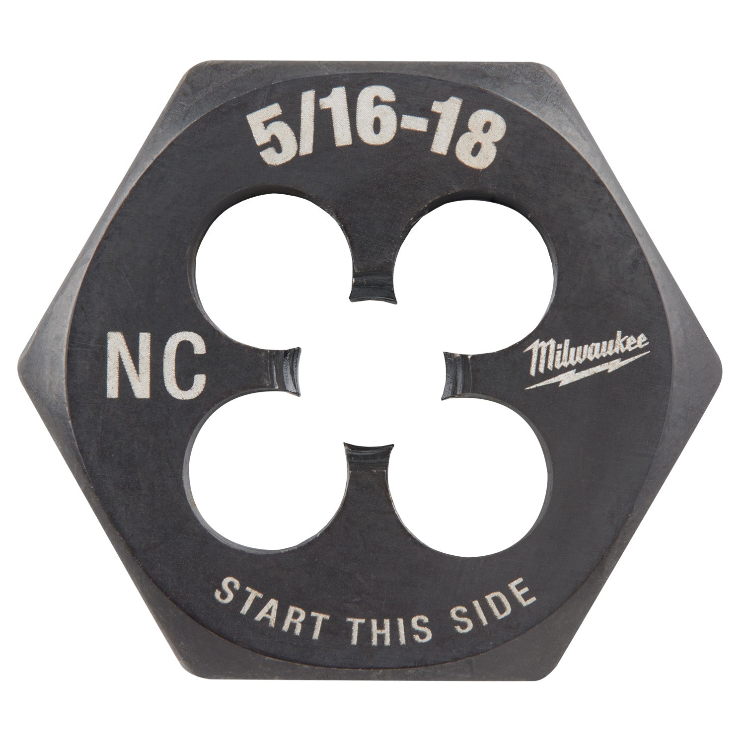 Filière de filetage hexagonal 5/16"-18 NC 1 pouce
