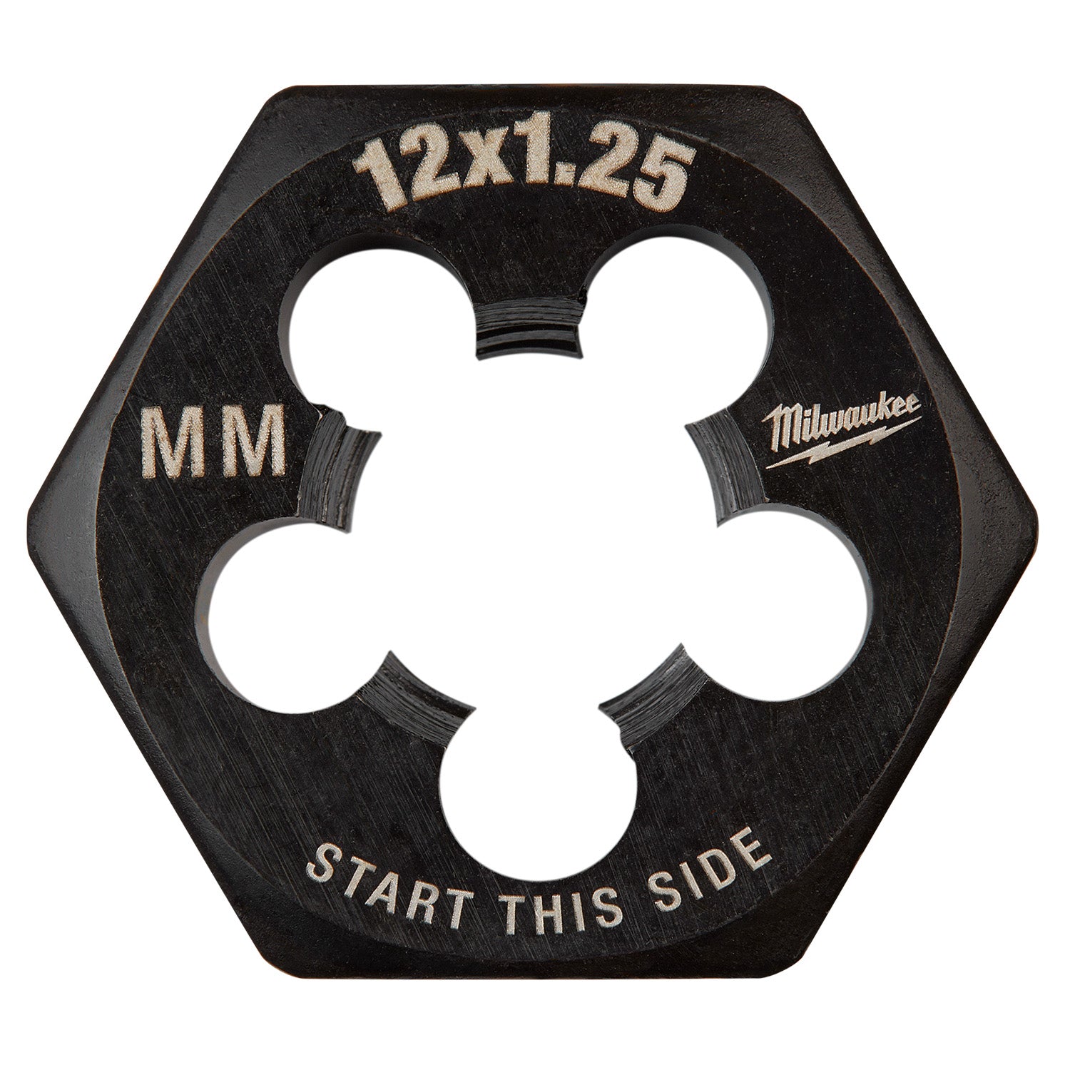 M12-1.25 mm 1-Inch Hex Threading Die