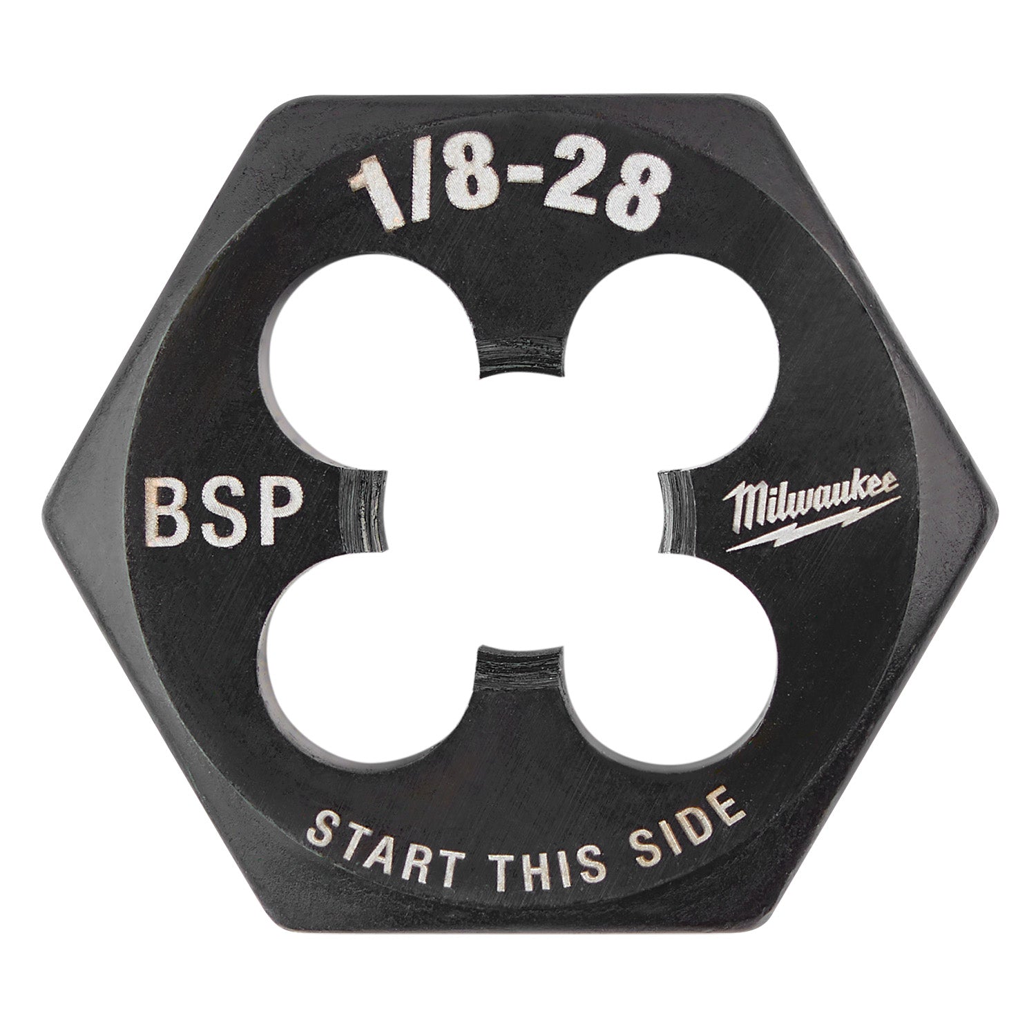 1/8"-28 BSP 1-Inch Hex Threading Die