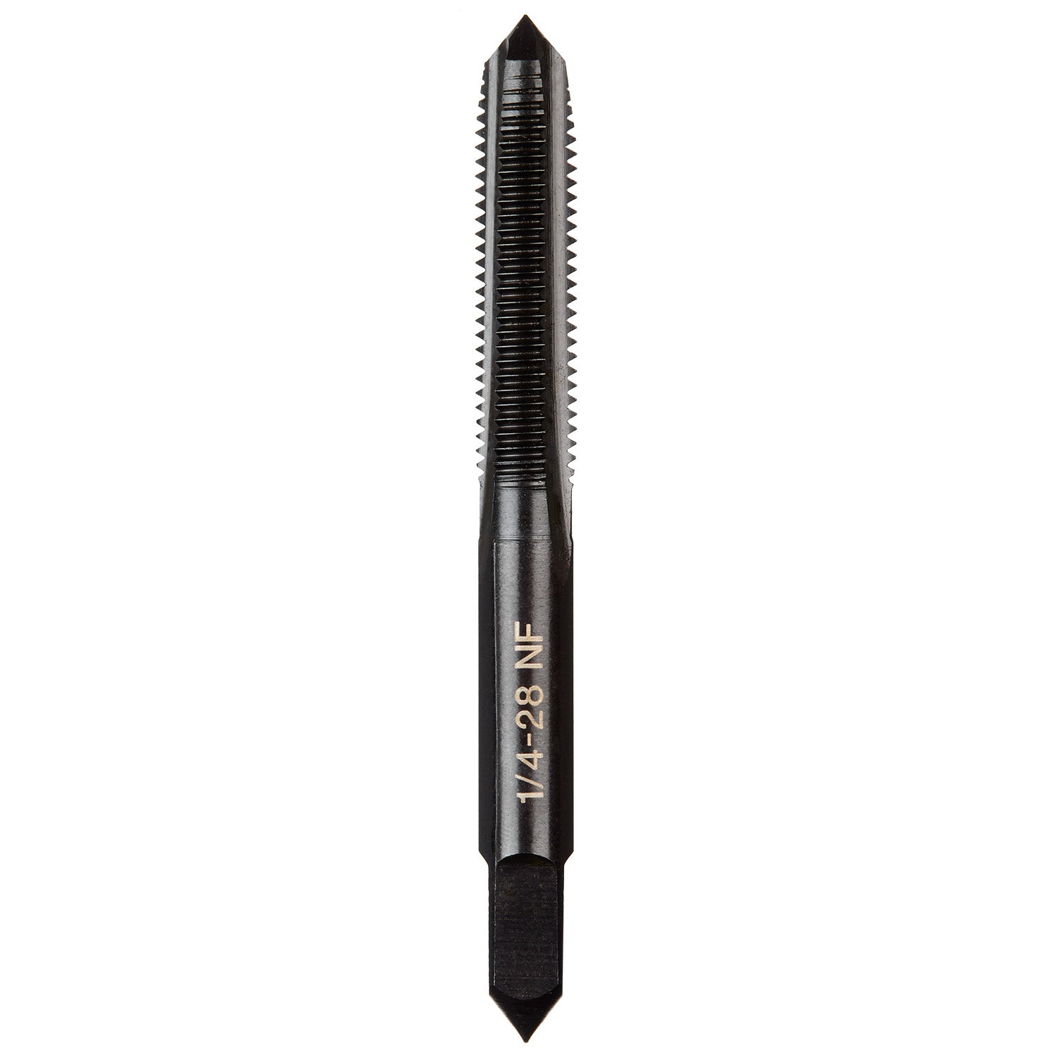 Taraud 1/4"-28 NF à cannelure droite