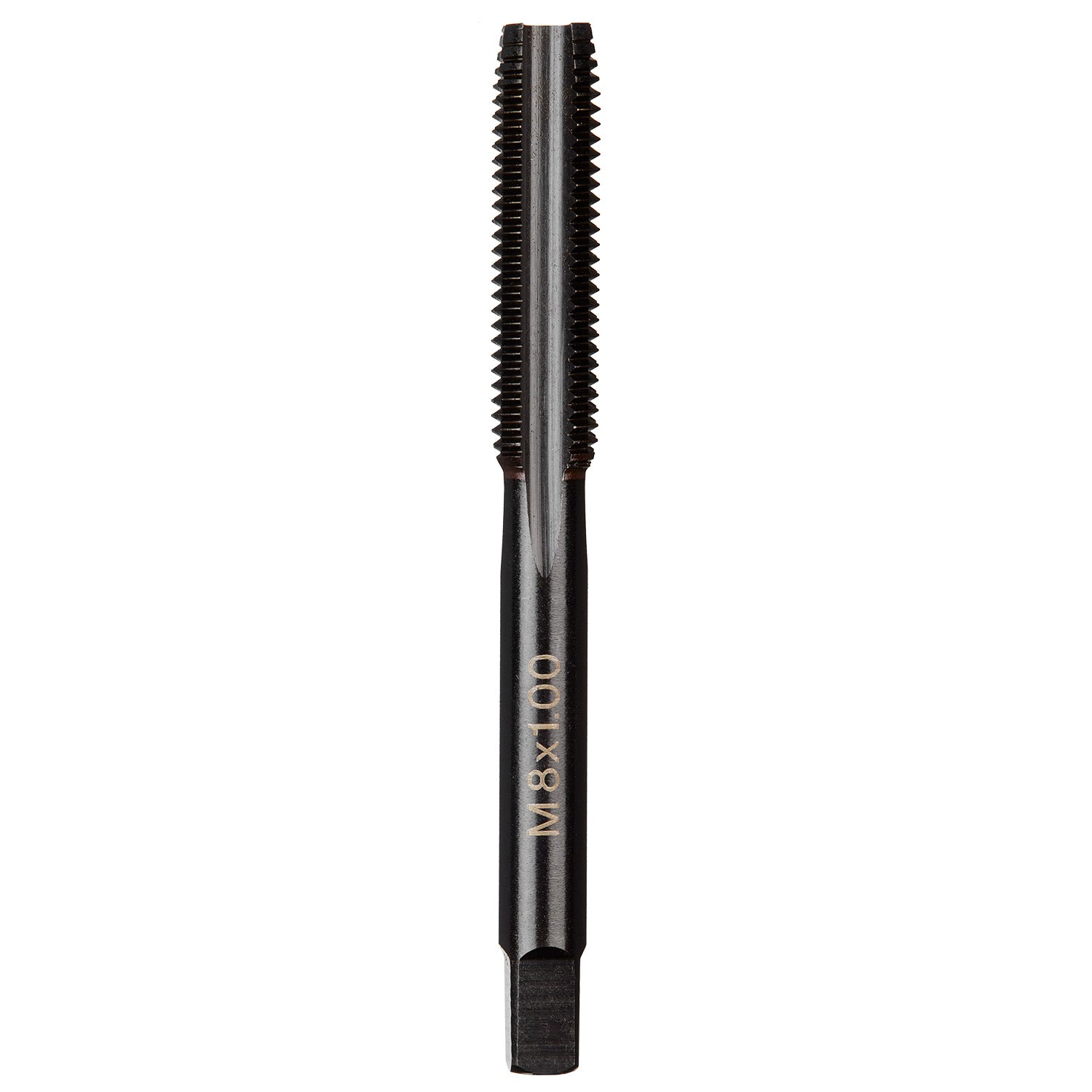 M8-1.00 mm Robinet à boisseau conique à cannelure droite