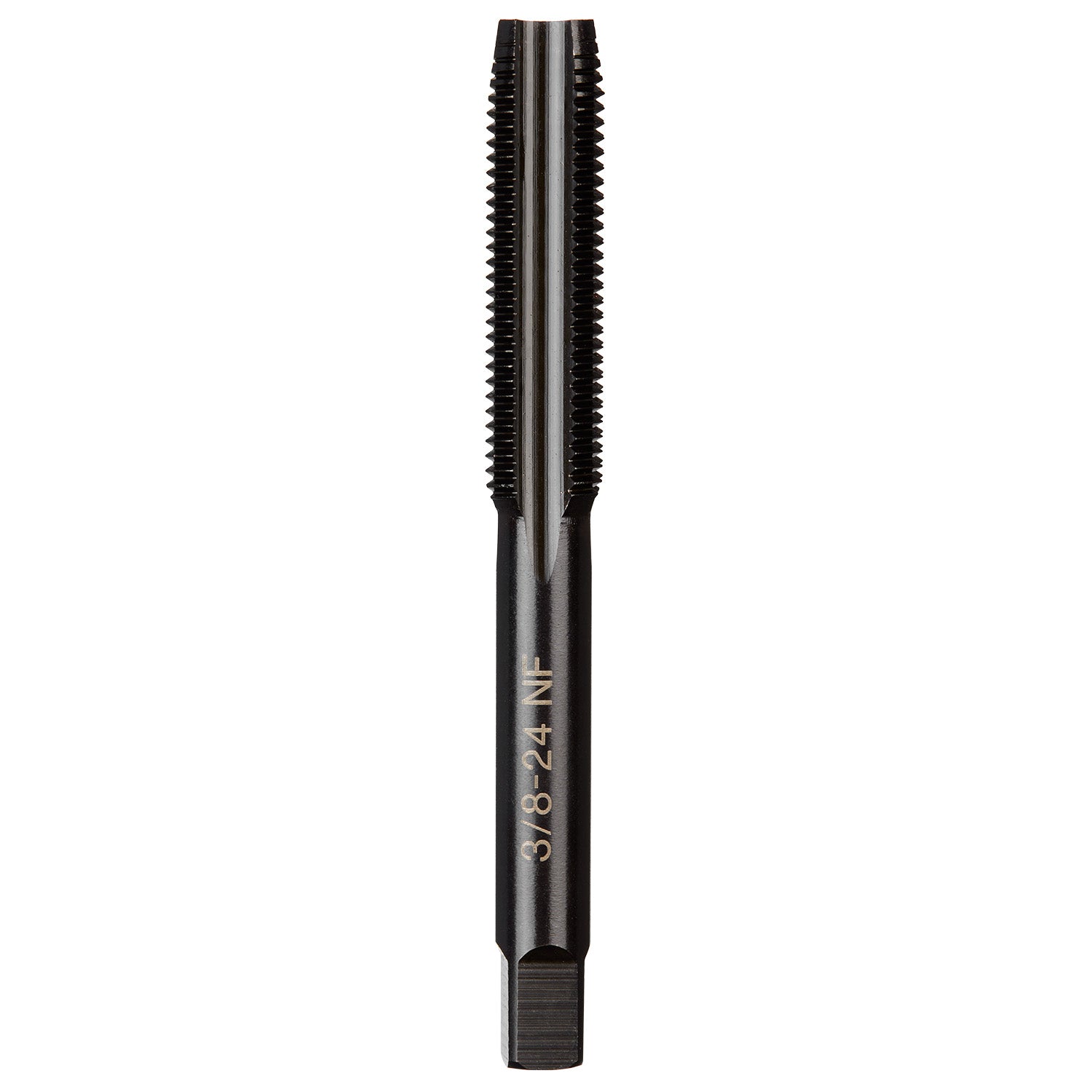 3/8"-24 NF Straight Flute Plug Tap