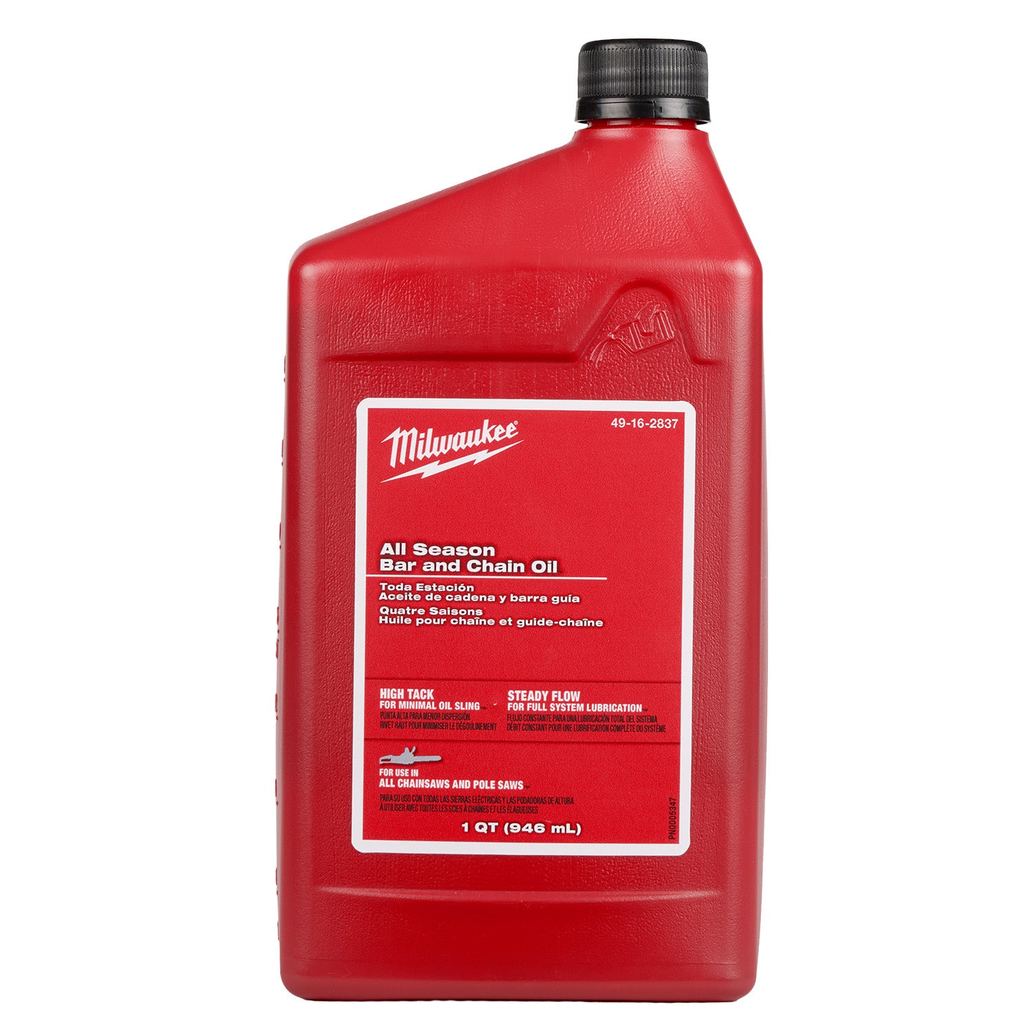 1 Quart d'huile pour barre et chaîne All Season