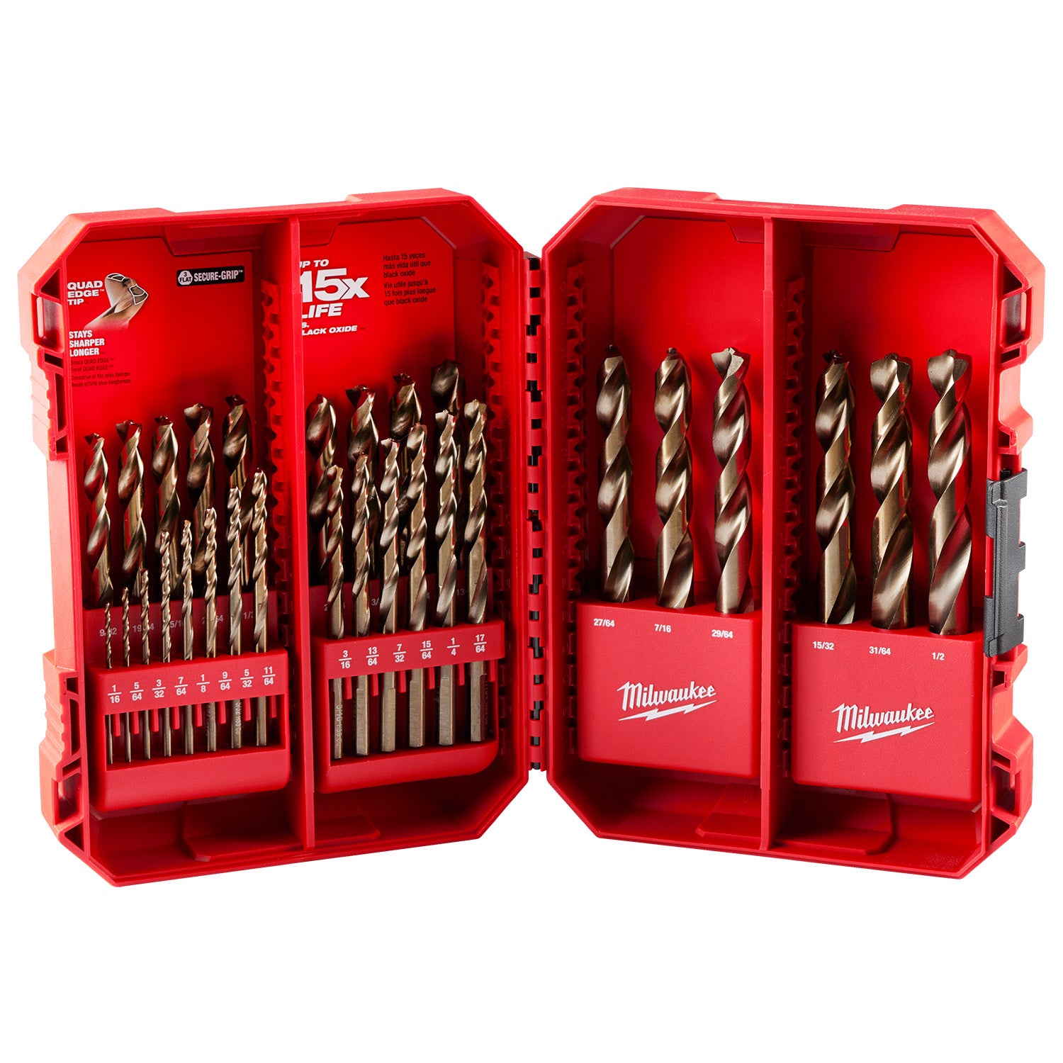 RED HELIX Set de forets en cobalt - 29PC