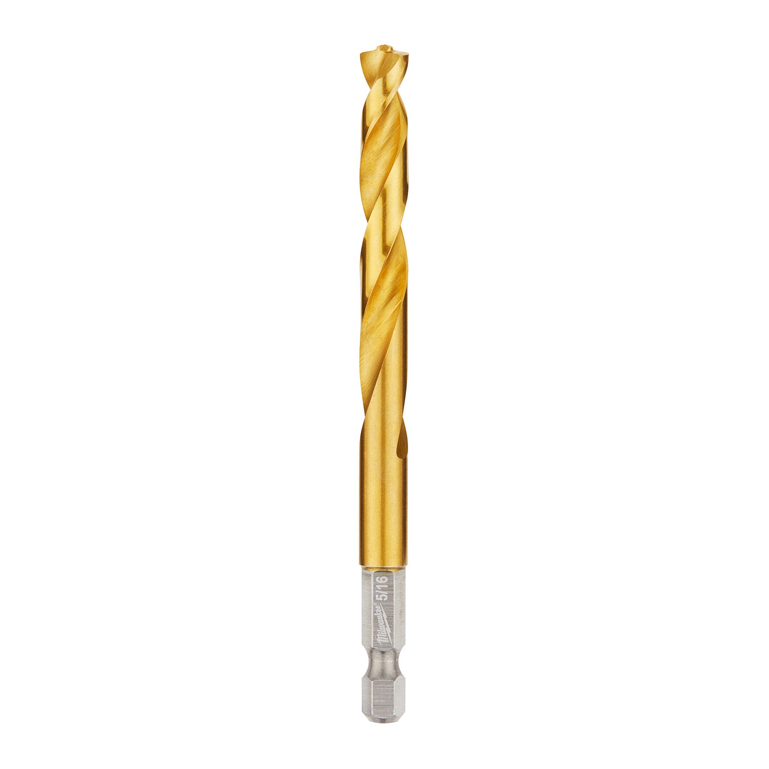 5/16" SHOCKWAVE Impact Duty RED HELIX Titanium Drill Bit