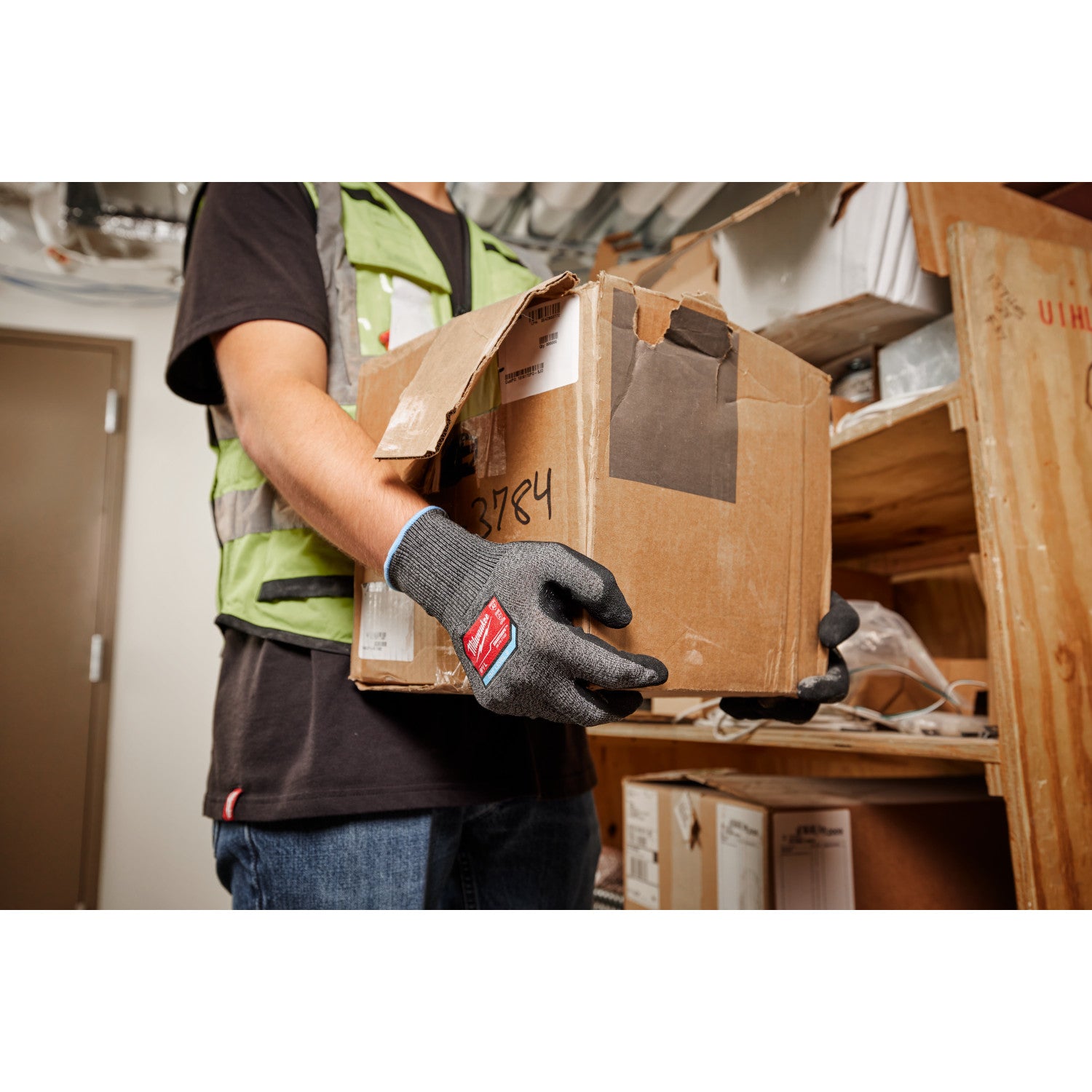 Gants enduits de nitrile à haute dextérité Cut Level 2 - L