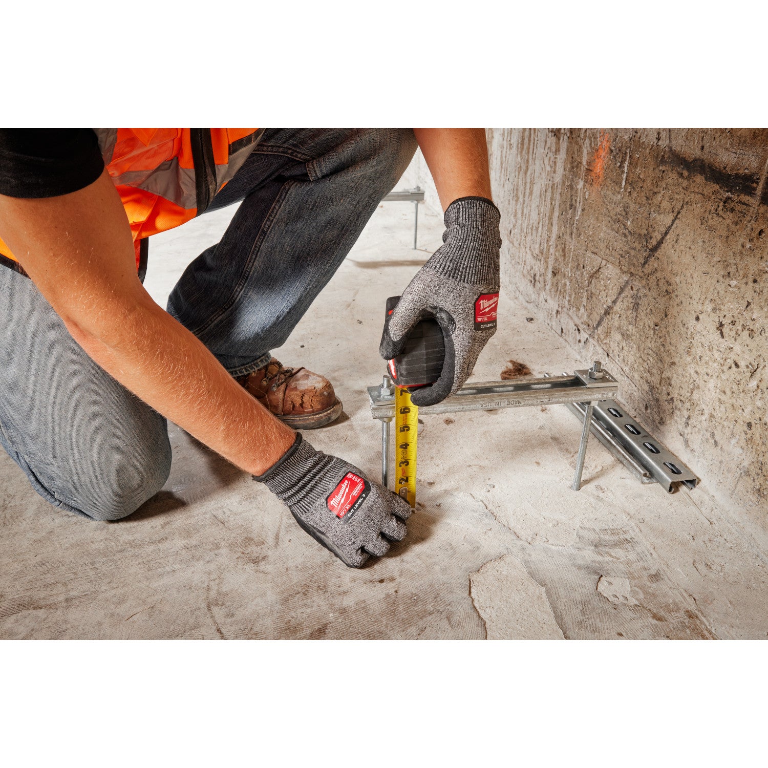 Gants nitrile trempés de haute précision Cut Level 3 - XL