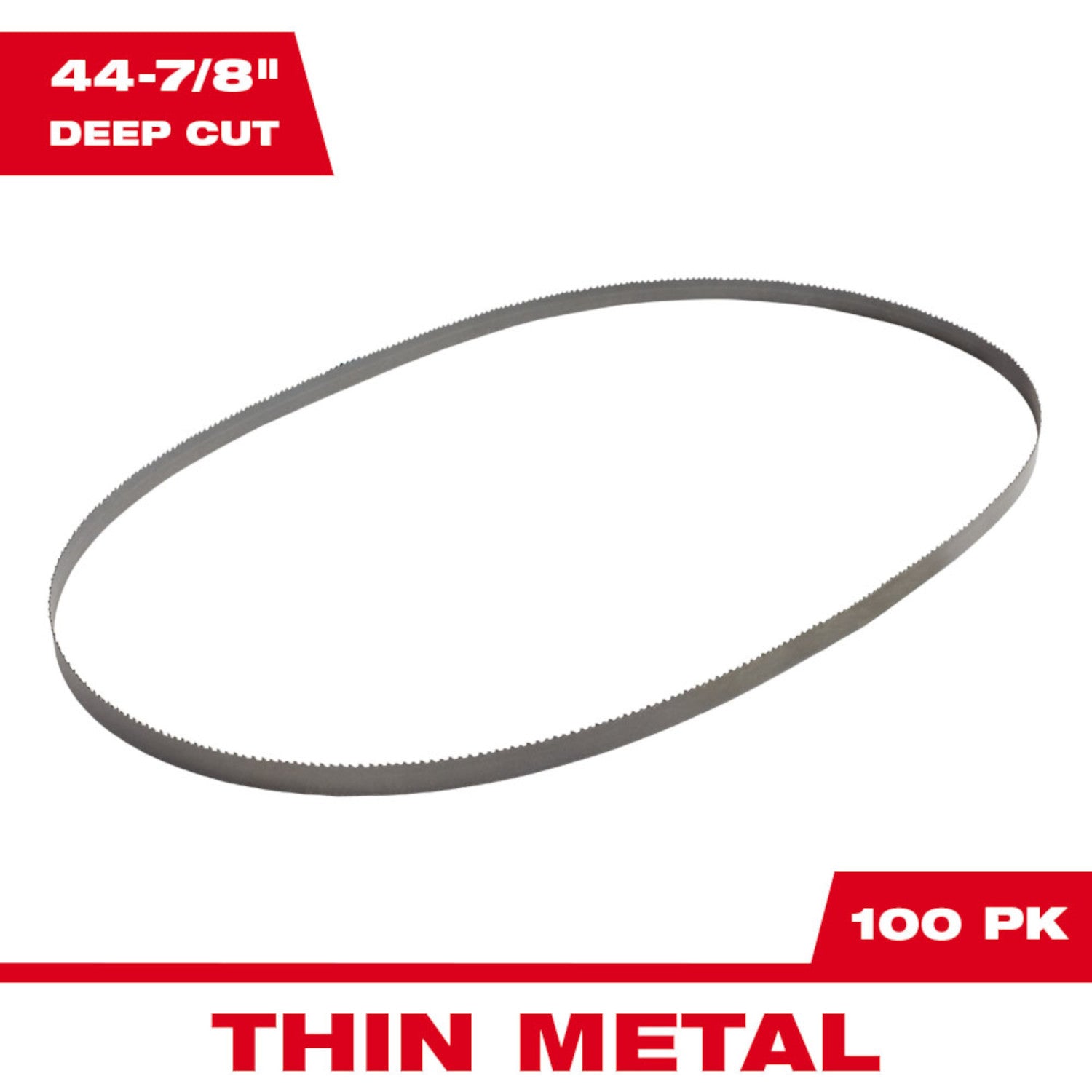 44-7/8" 18 TPI Deep Cut Band Saw Blade for Thin Metal - 1 Pack