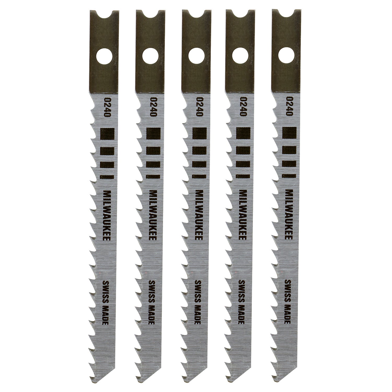 3-1/8" 8TPI U-Shank Wood High Carbon Steel Jig Saw Blades - 1 Pack