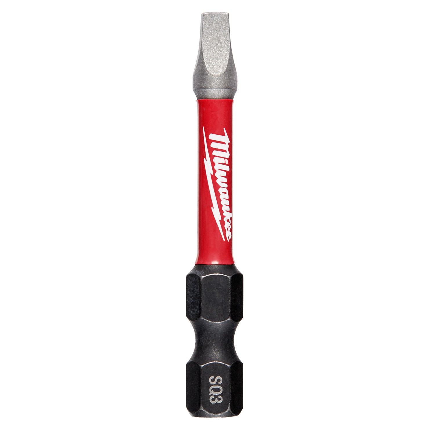 SHOCKWAVE Impact Duty 2" Square Recess #3 Power Bits Bulk 25