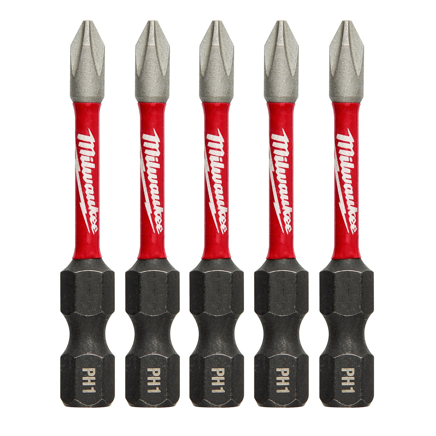 SHOCKWAVE Impact Duty 2" Phillips #1 Power Bits - 1 Pack