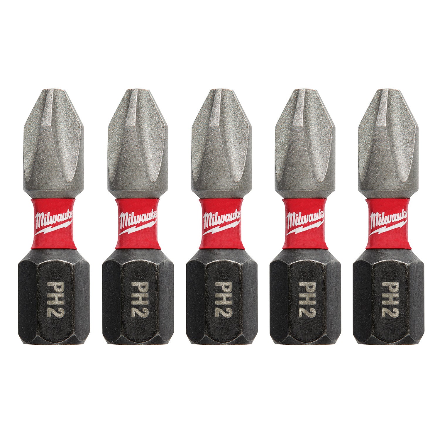 SHOCKWAVE Impact Duty 1" Phillips #2 Insert Bits - 1 Pack