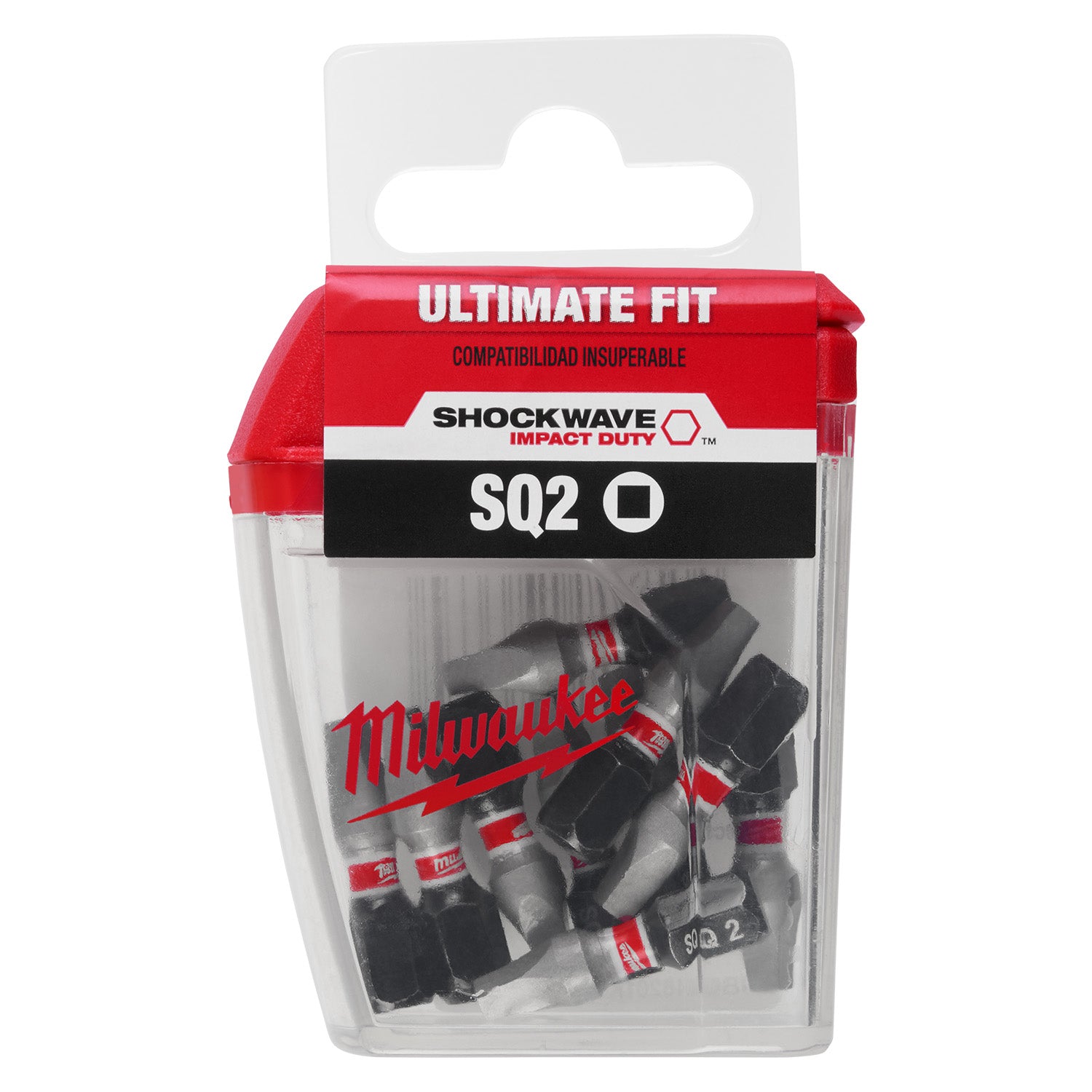 SHOCKWAVE Impact Duty 1" Square Recess #2 Insert Bits Contractor Pack