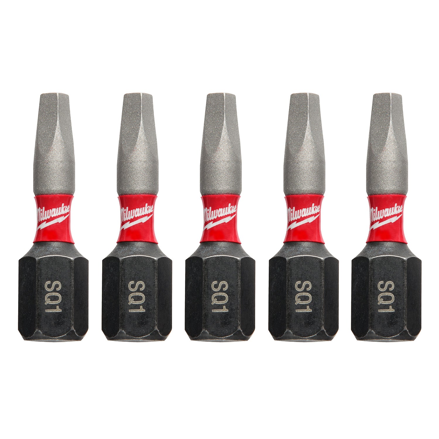 SHOCKWAVE Impact Duty 1" Square Recess #1 Insert Bits - 1 Pack