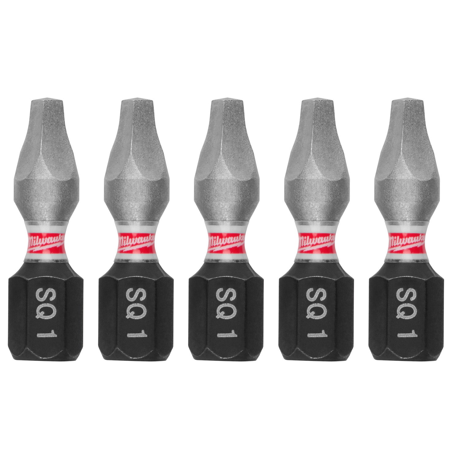 SHOCKWAVE Impact Duty 1" Square Recess #1 Insert Bits - 1 Pack