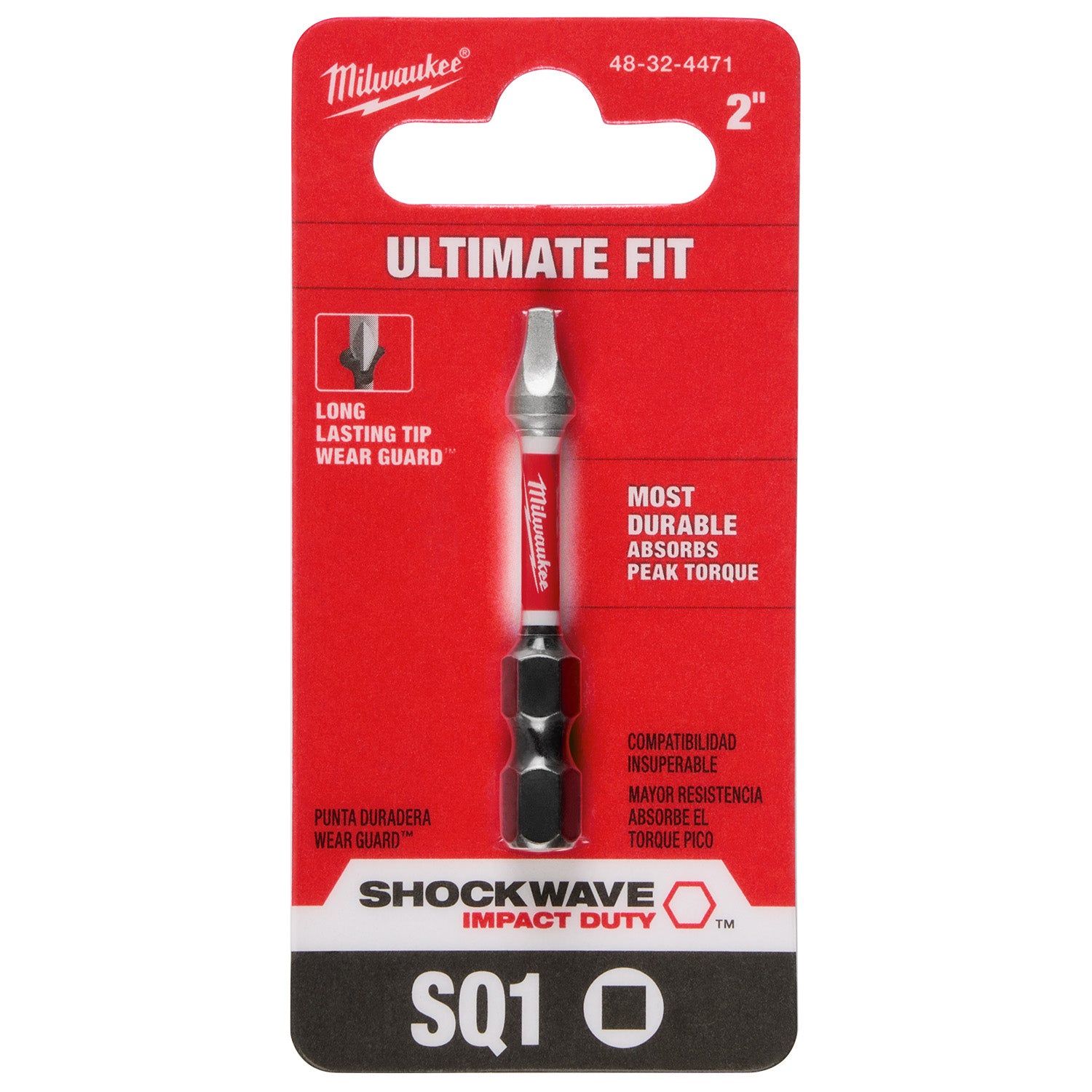 SHOCKWAVE Impact Duty 2" Phillips #2 Power Bit