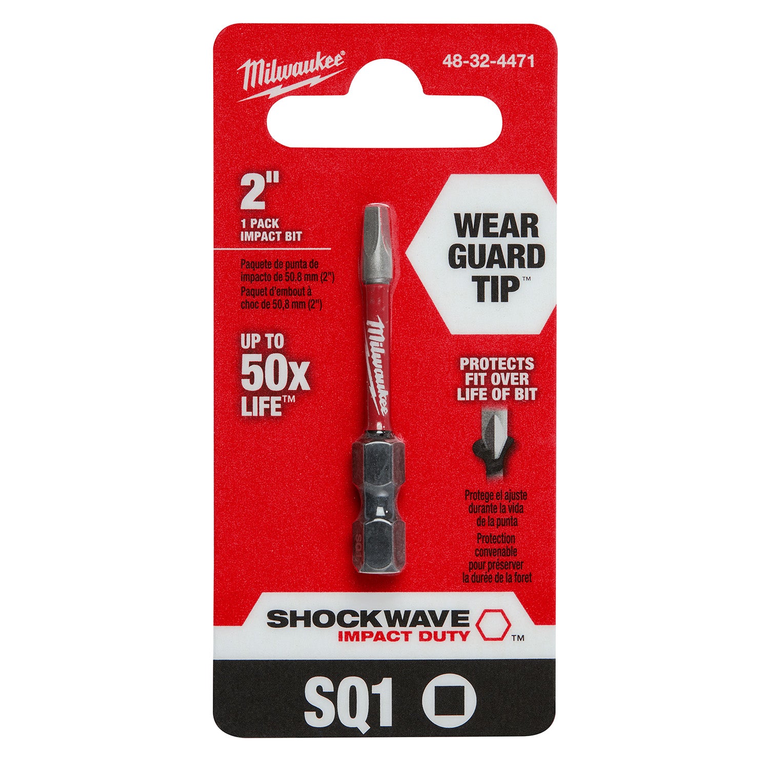 SHOCKWAVE Impact Duty 2" Phillips #2 Power Bit