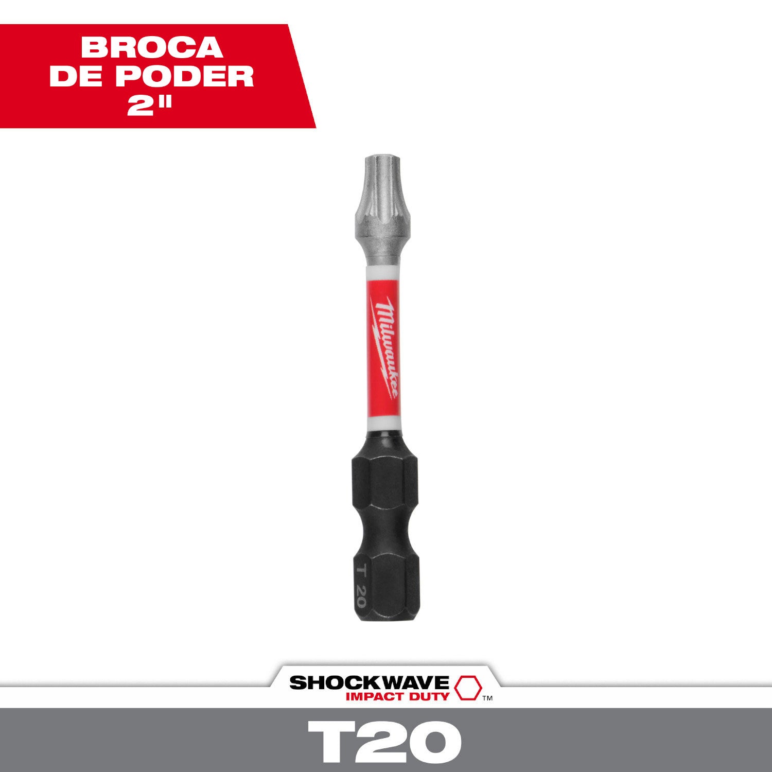 SHOCKWAVE Impact Duty 2"TORX T20 Power Bit