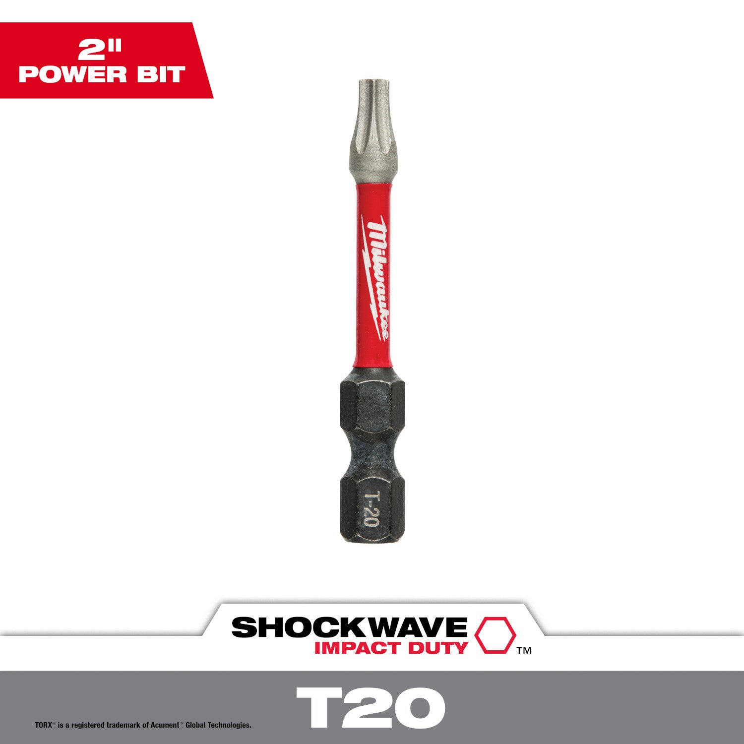 SHOCKWAVE Impact Duty 2"TORX T20 Power Bit